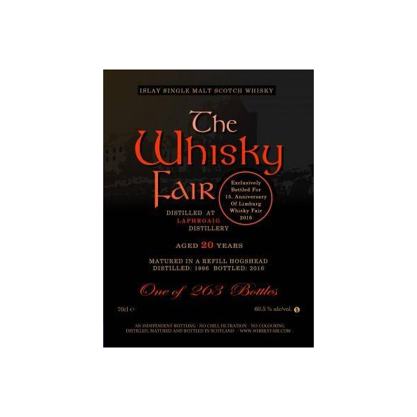Laphroaig 1996 20 Years Single Malt Whisky