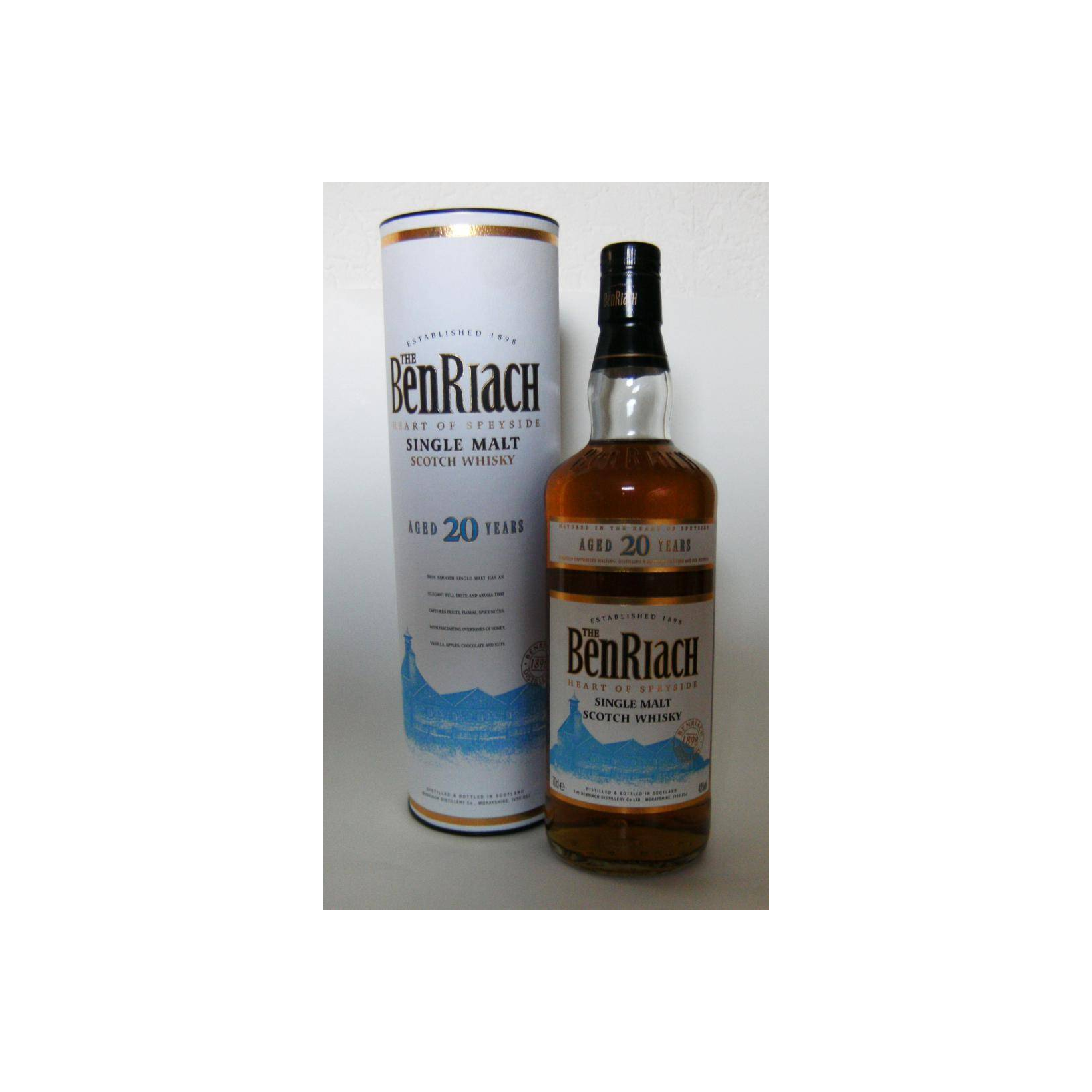 BenRiach 20 Years Single Malt Whisky 2