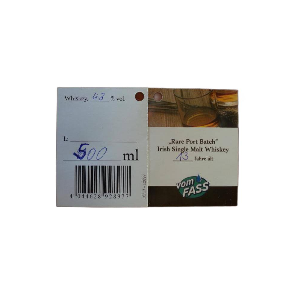 Irish Single Malt Whiskey 13-year-old vF 2
