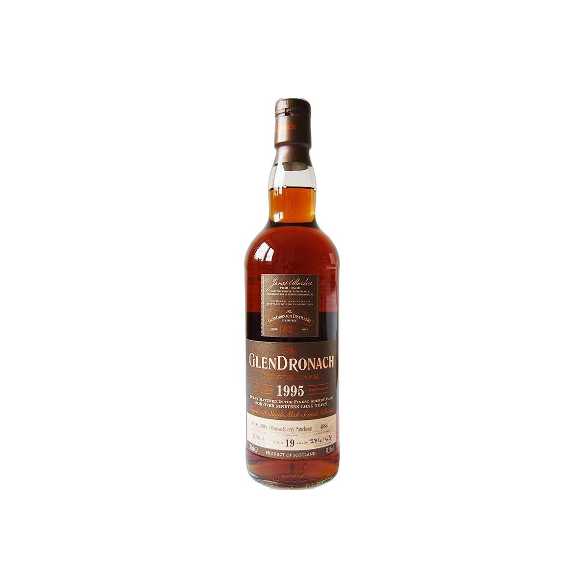 GlenDronach Single Cask 1995 19 Years Single Malt Whisky