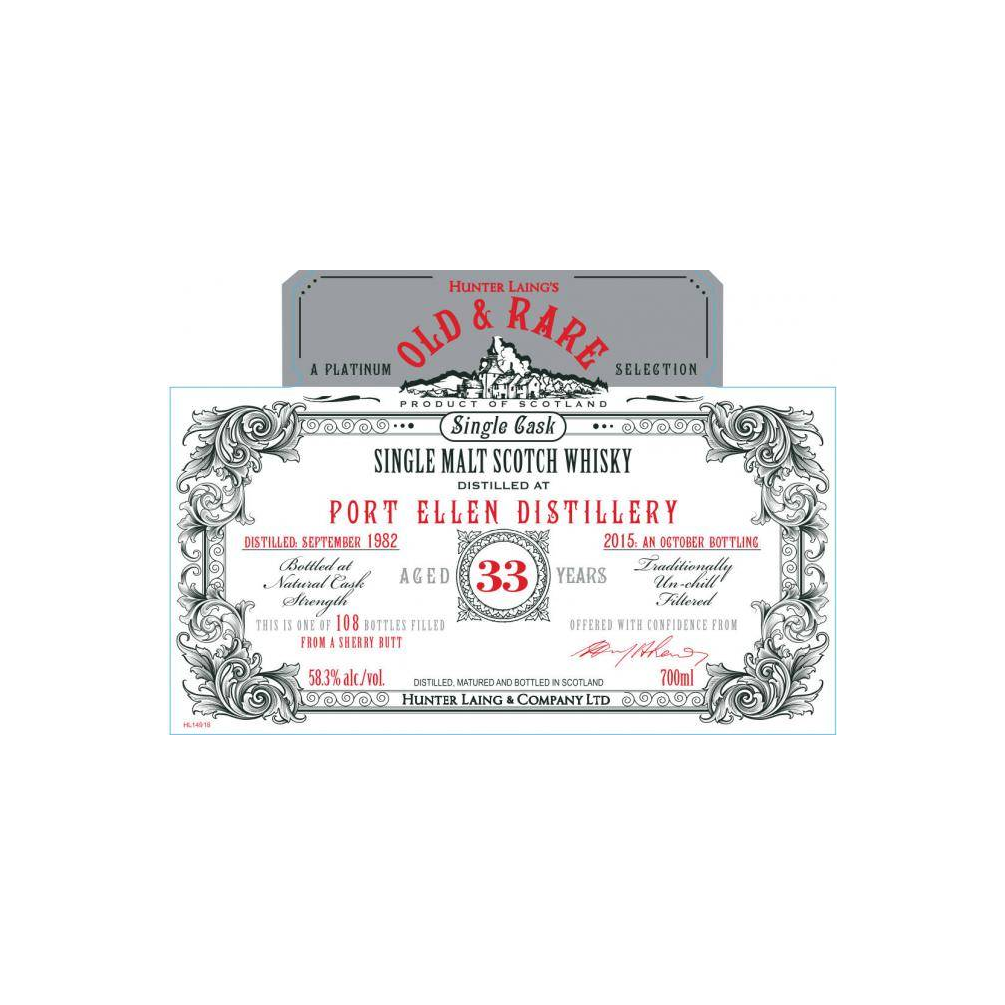 Port Ellen 1982 33 Years Single Malt Whisky 2