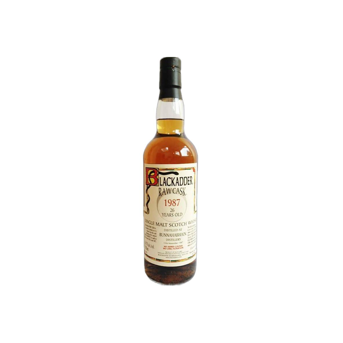 Bunnahabhain Raw Cask 1987 26 Years Single Malt Whisky