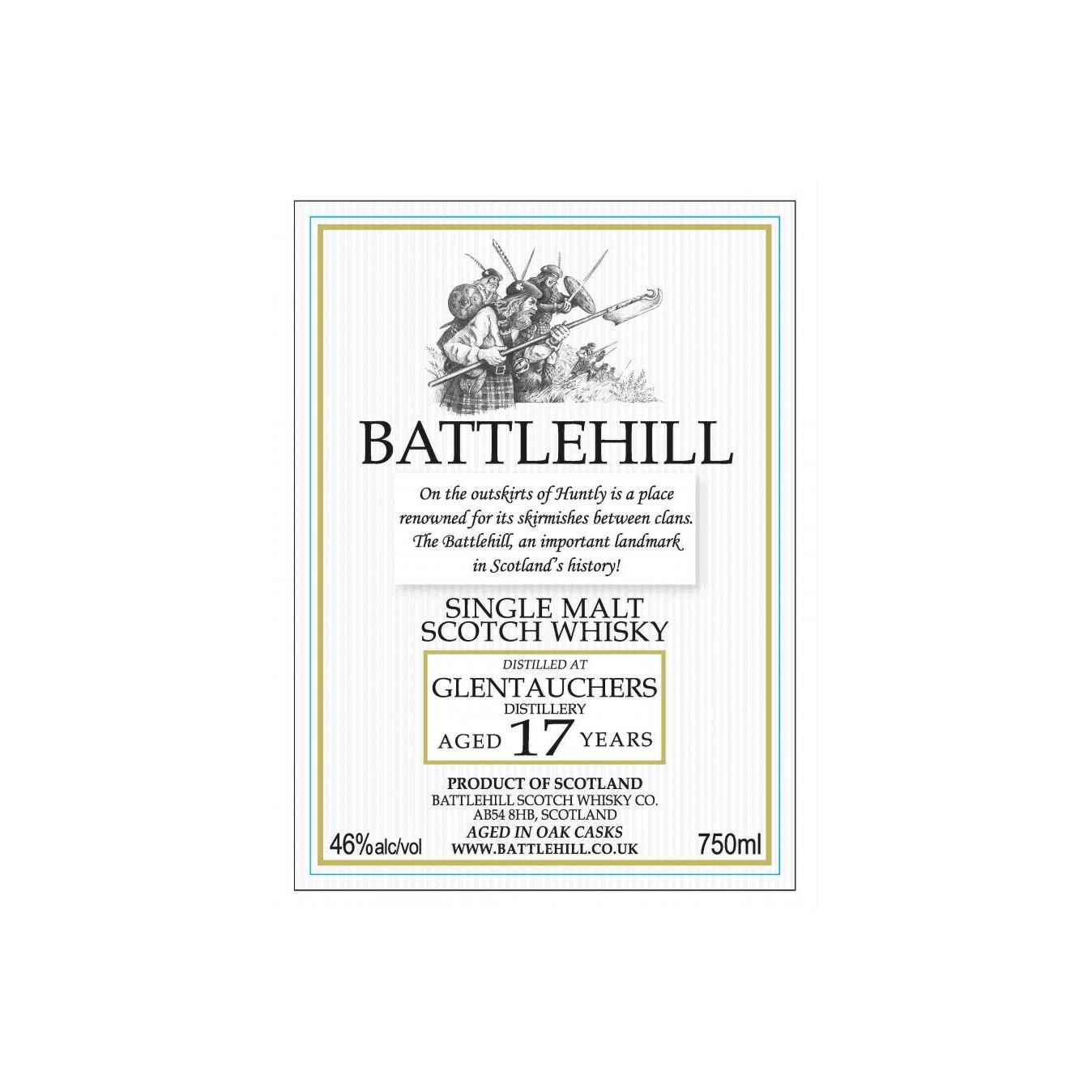 Glentauchers 17 Years Single Malt Whisky