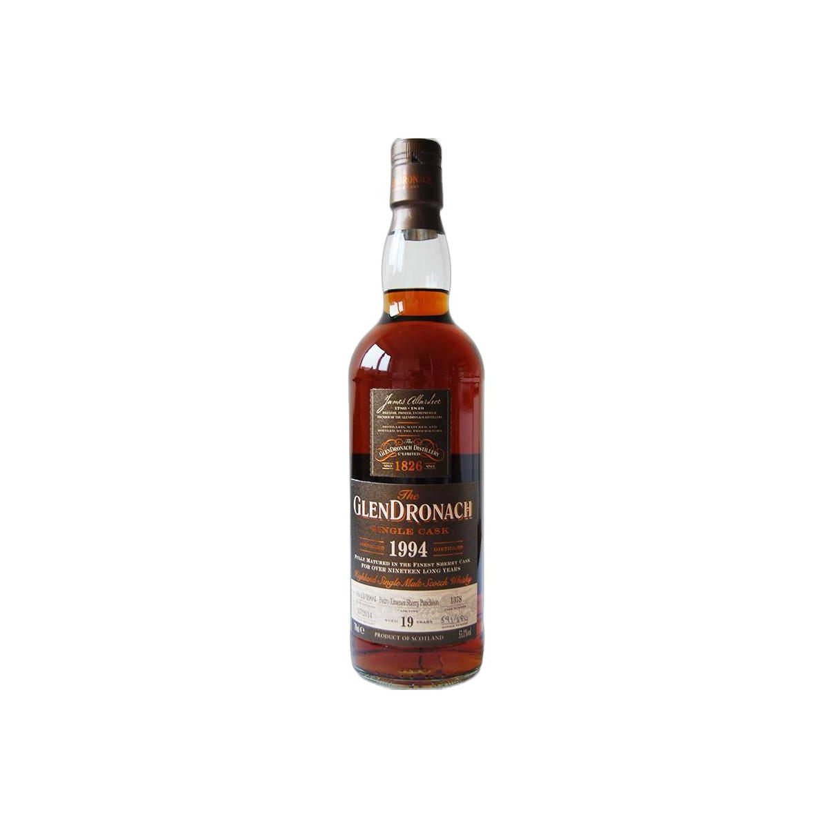 GlenDronach Single Cask 1994 19 Years Single Malt Whisky