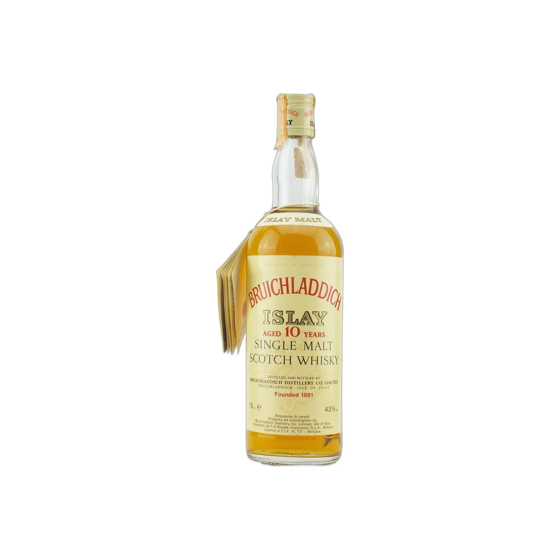 Bruichladdich 10 Years Single Malt Whisky