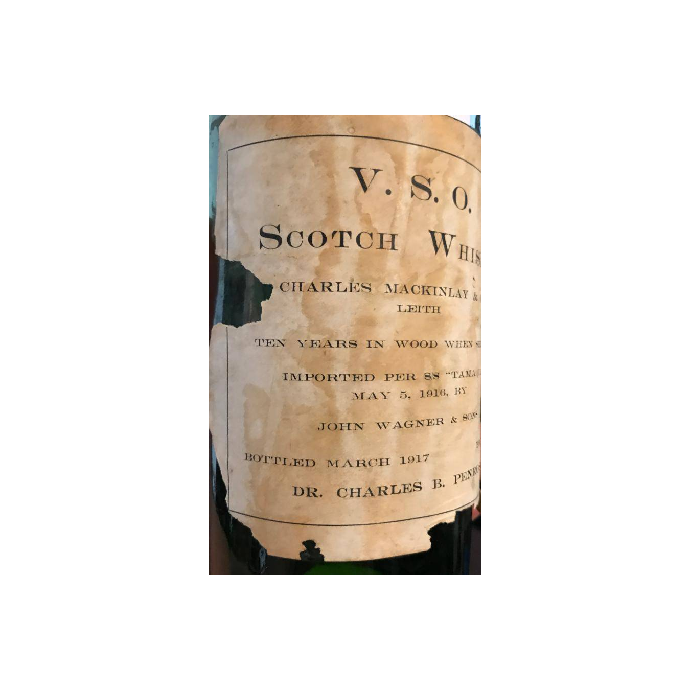 V. S. O. 10-year-old 2