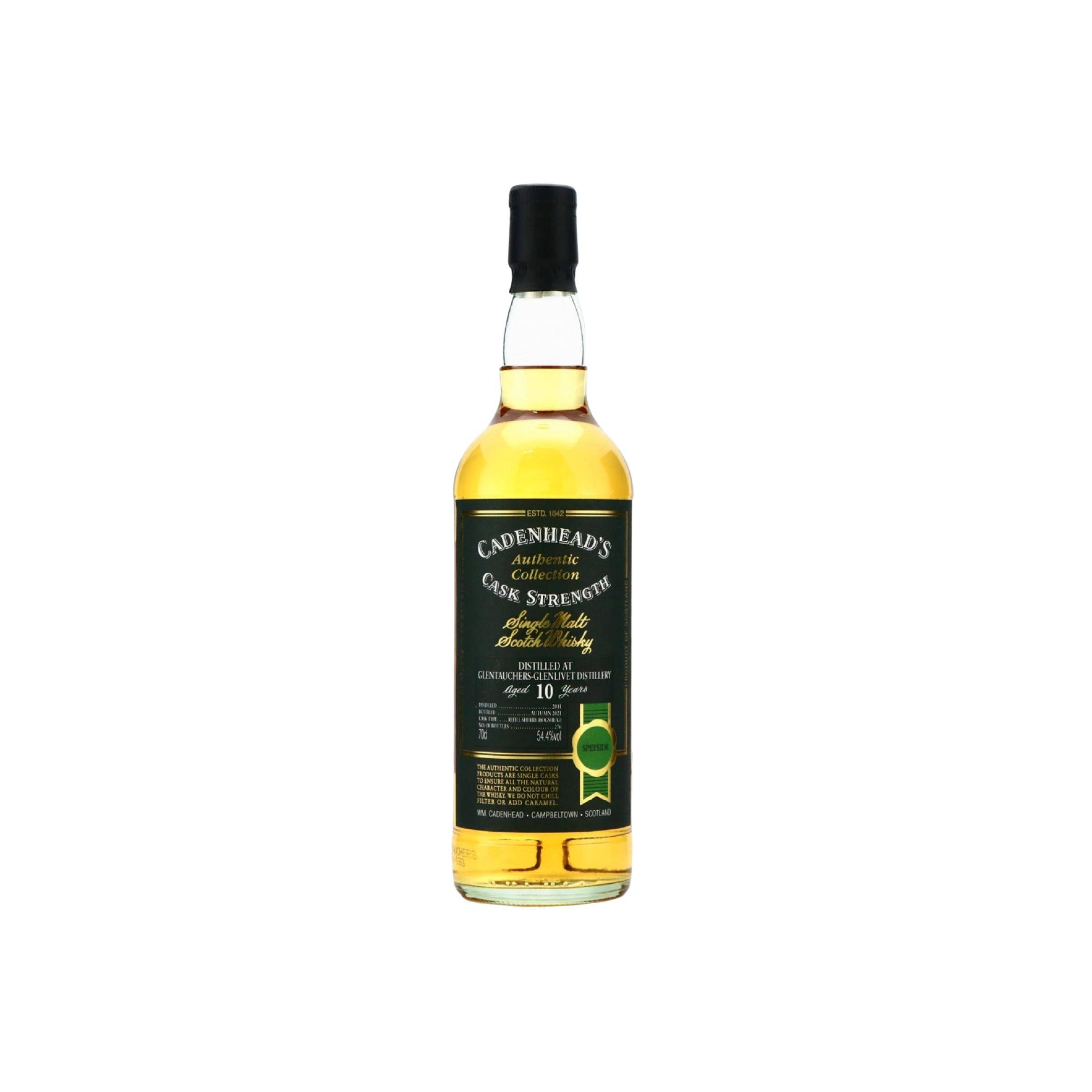 Glentauchers Authentic Collection 2011 10 Years Single Malt Whisky