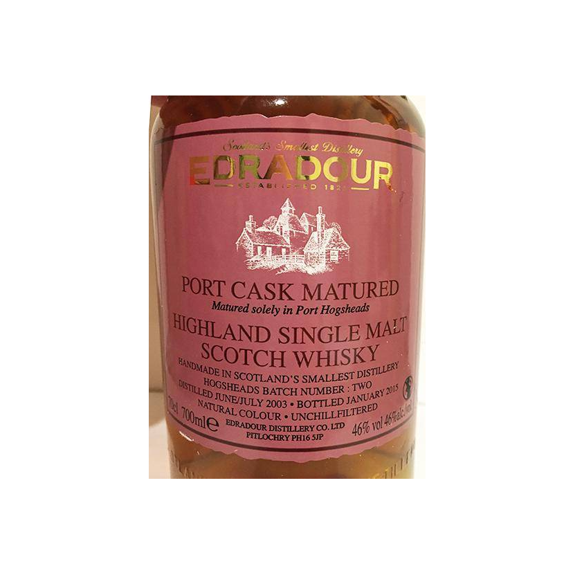 Edradour 2003 11 Years Single Malt Whisky 2