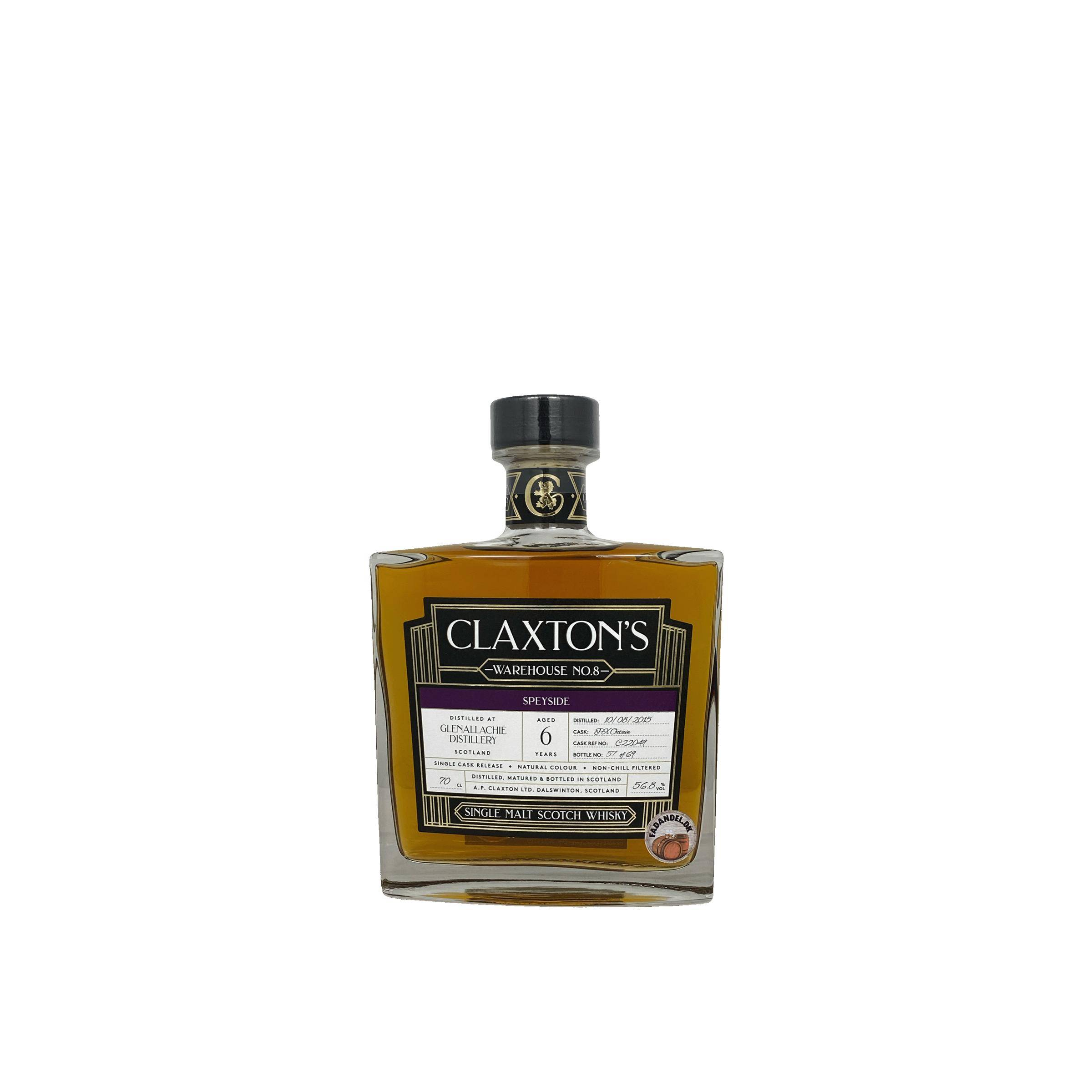 The GlenAllachie 2015 6 Years Single Malt Whisky