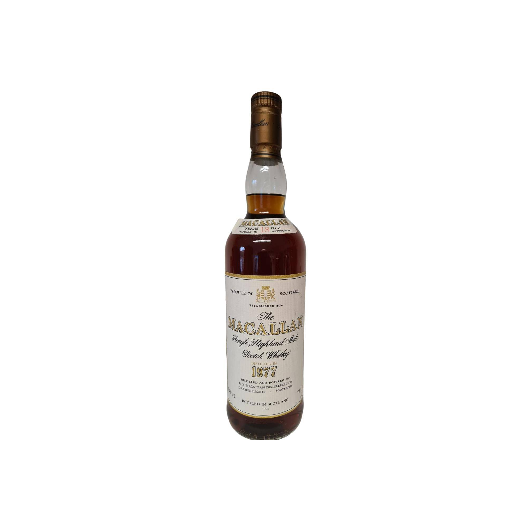 The Macallan 1977 18 Years Single Malt Whisky