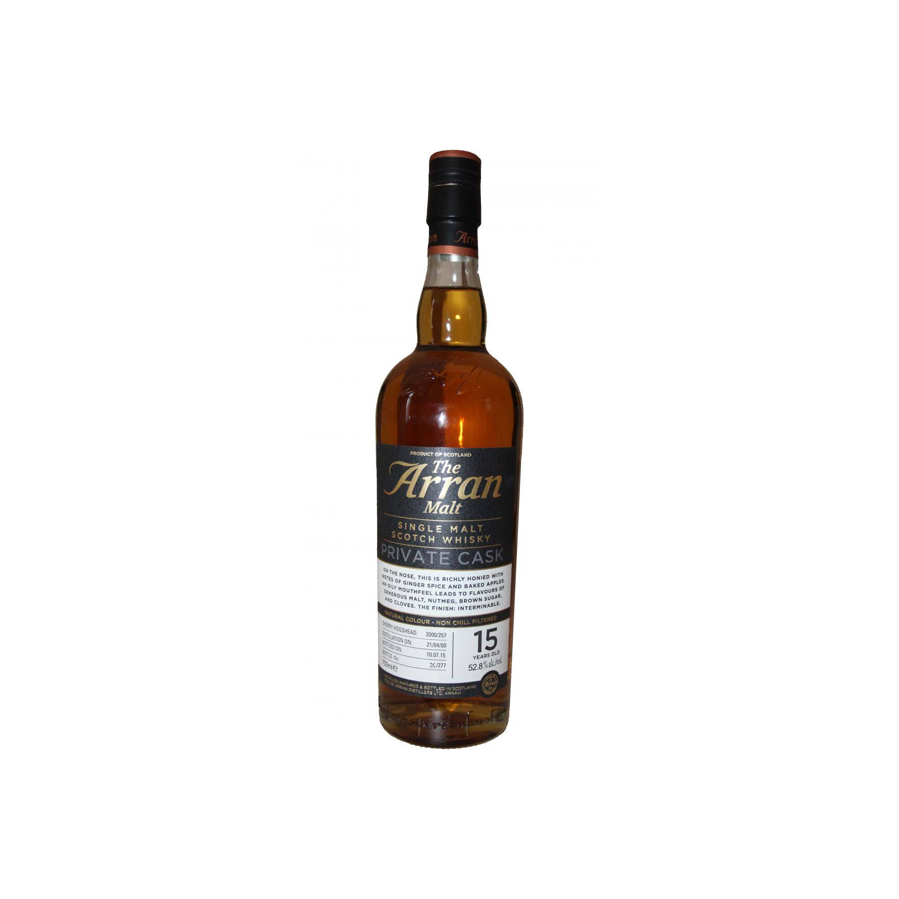 Arran Private Cask 2000 15 Years Single Malt Whisky