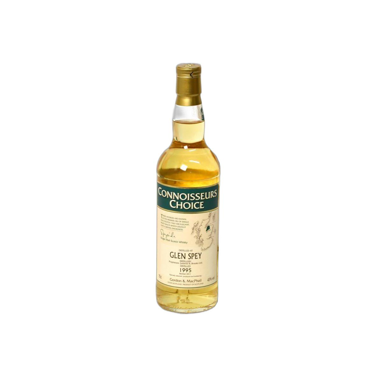 Glen Spey Connoisseurs Choice 1995 15 Years Single Malt Whisky