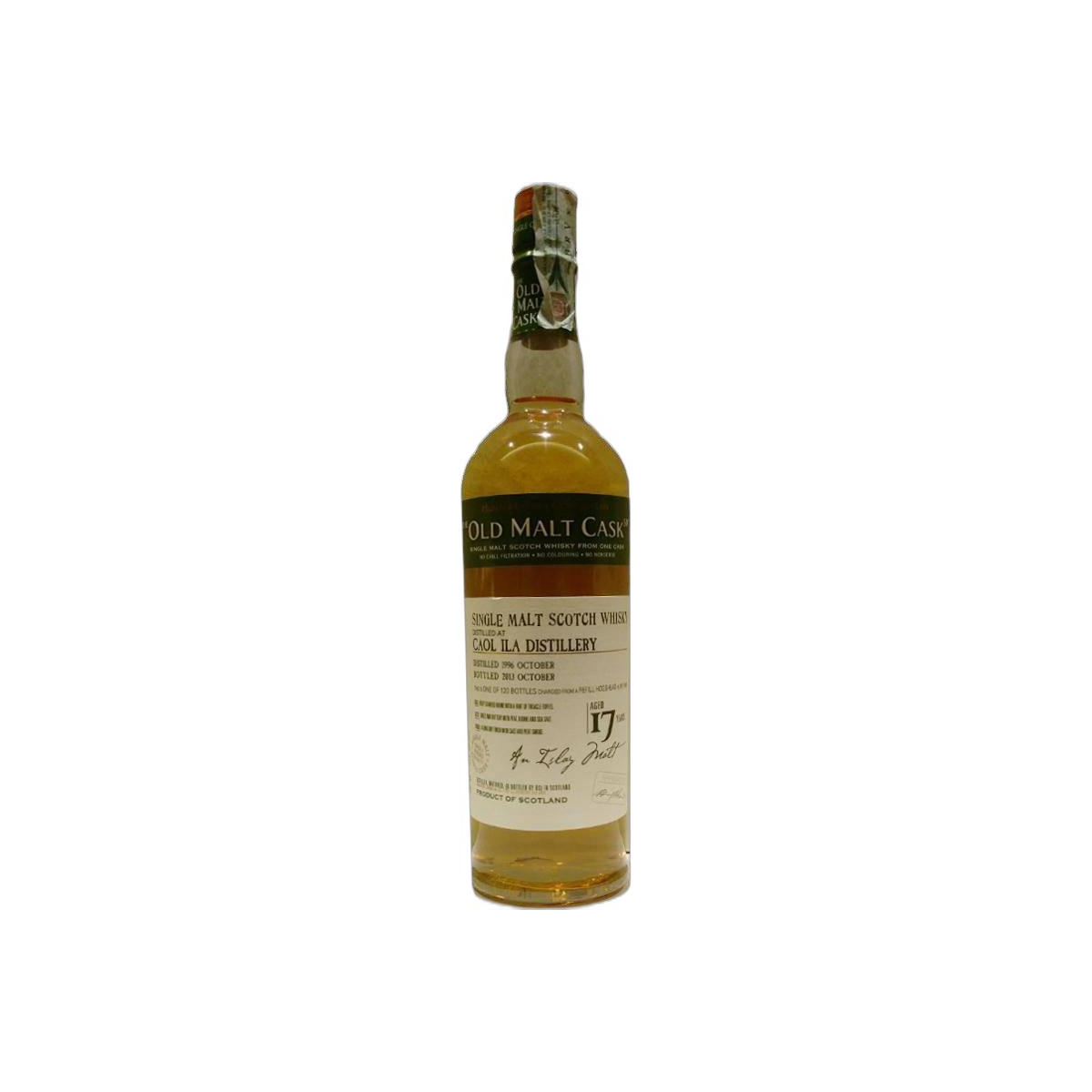 Caol Ila Old Malt Cask 1996 17 Years Single Malt Whisky