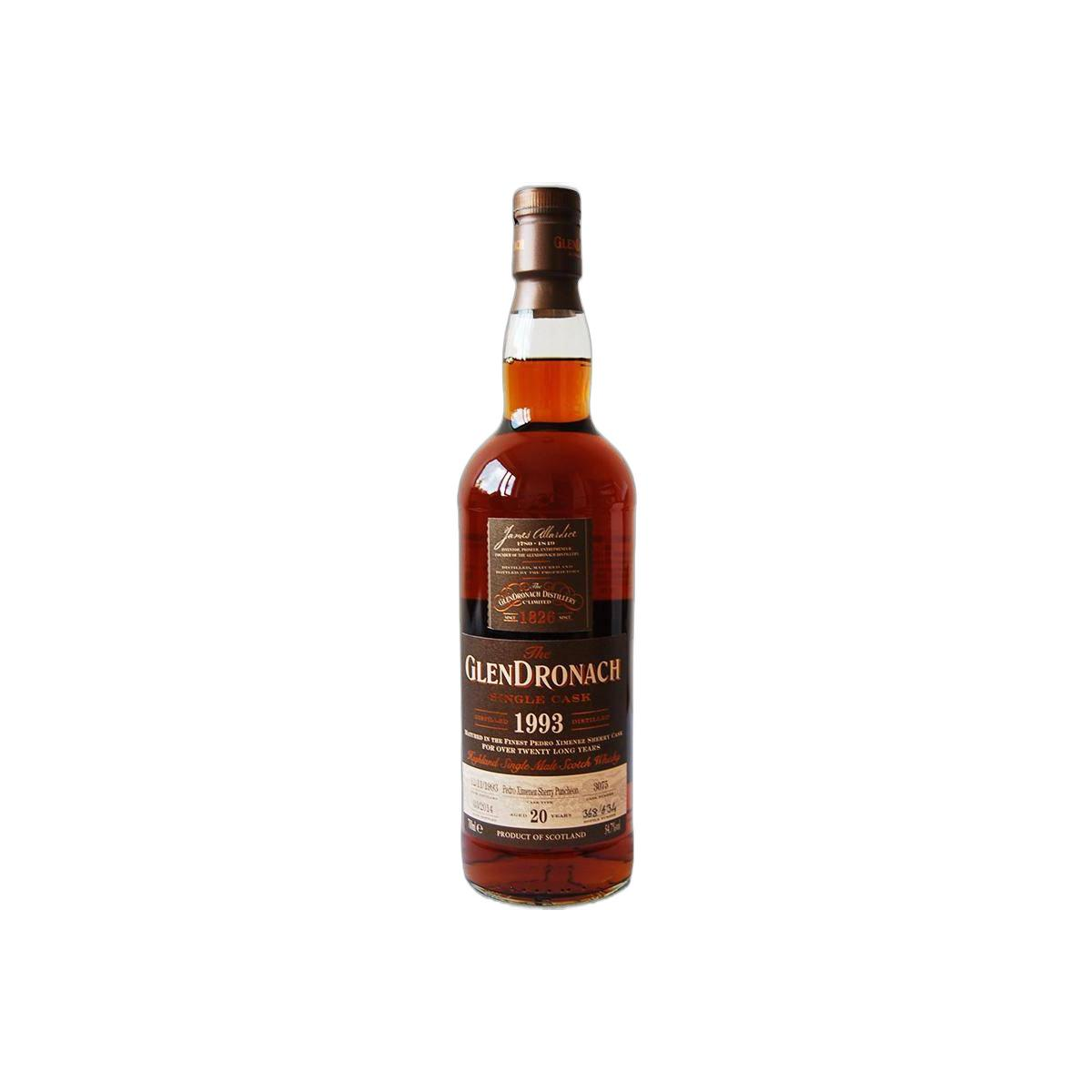 GlenDronach Single Cask 1993 20 Years Single Malt Whisky