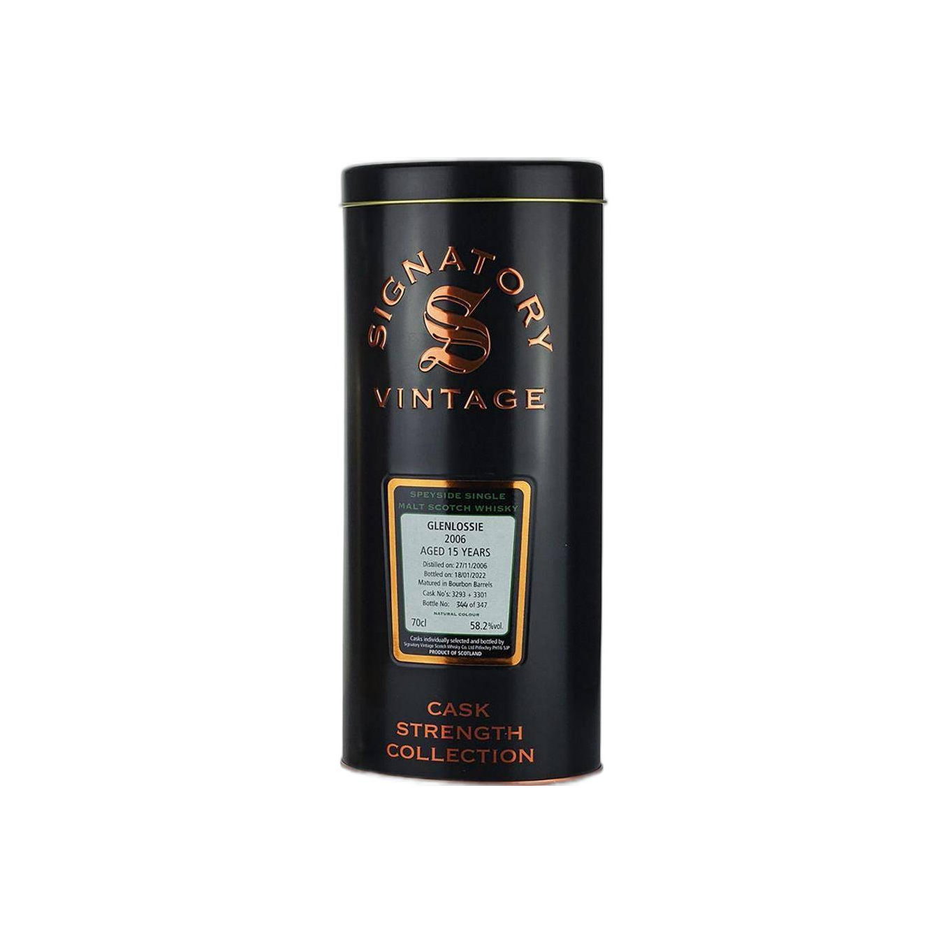 Glenlossie Cask Strength Collection 2006 15 Years Single Malt Whisky 2