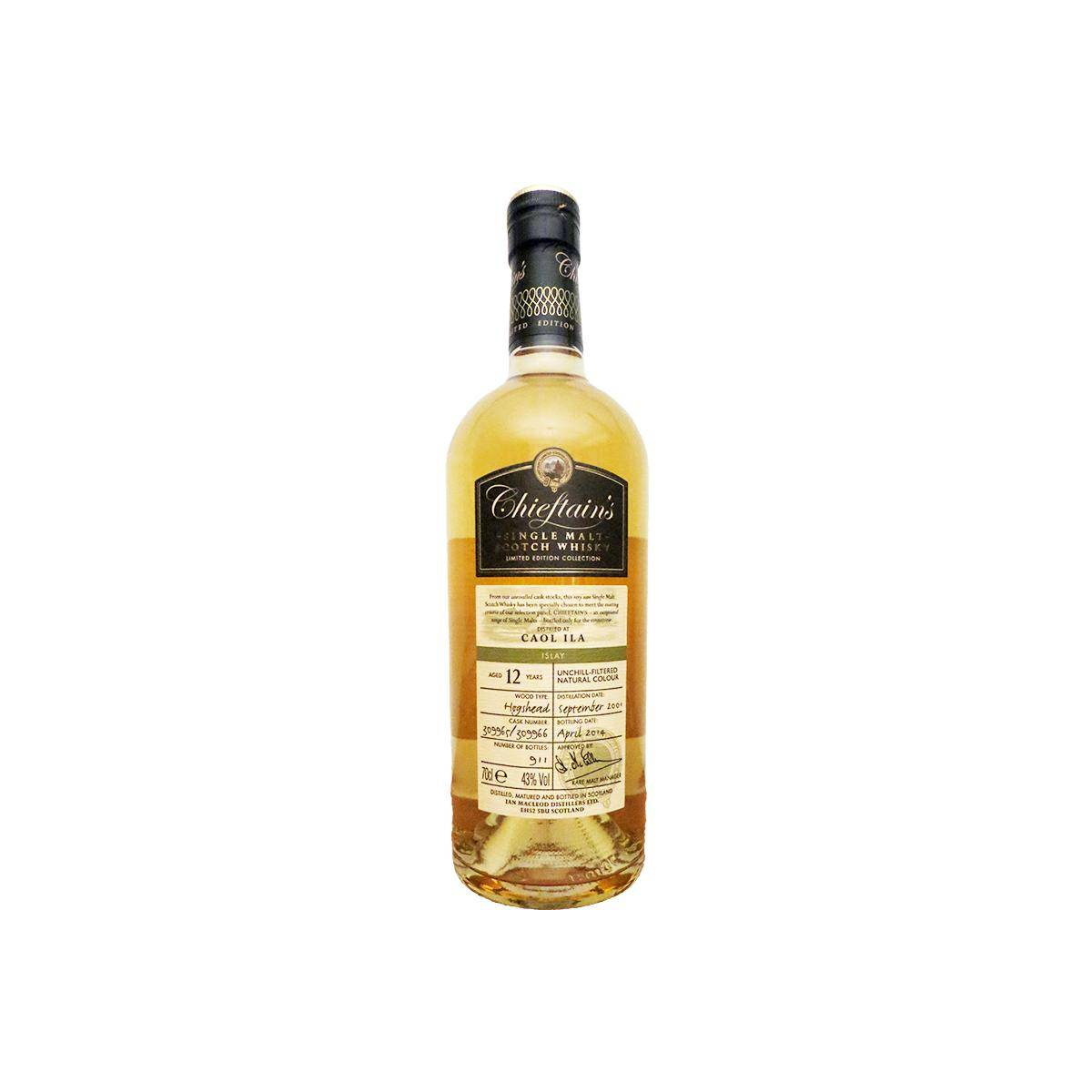 Caol Ila 2001 12 Years Single Malt Whisky 2