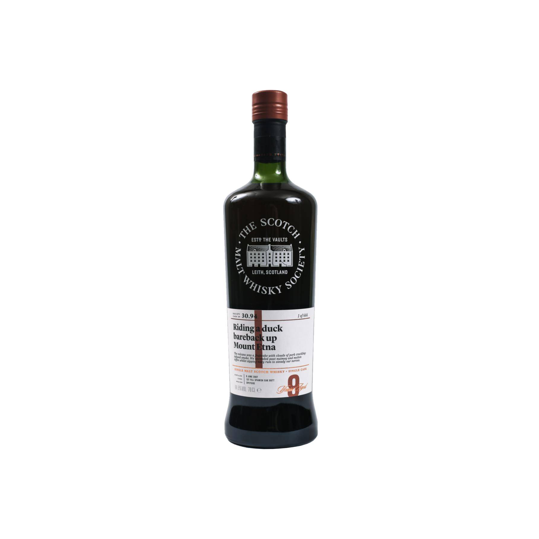 The Scotch Malt Whisky Society 2007 9 Years Single Malt Whisky
