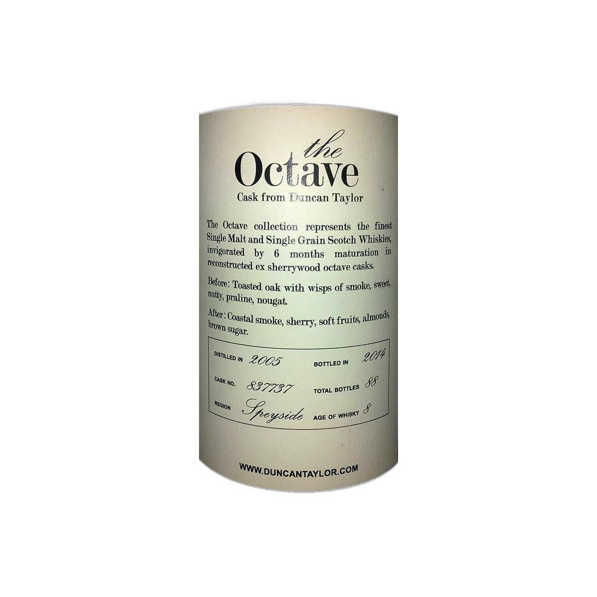 Miltonduff The Octave 2005 8 Years Single Malt Whisky 2