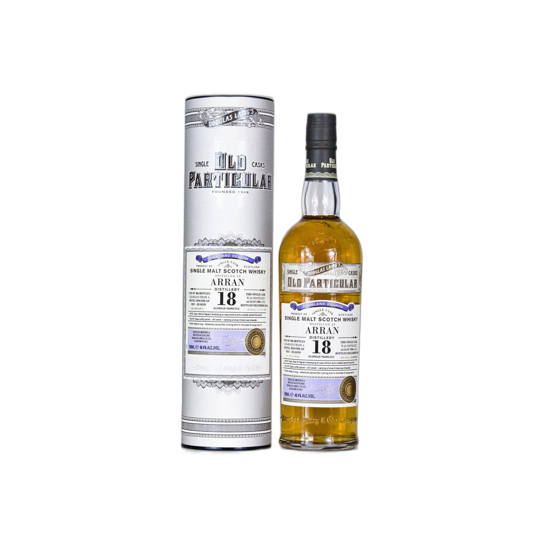Arran Old Particular 1996 18 Years Single Malt Whisky 3