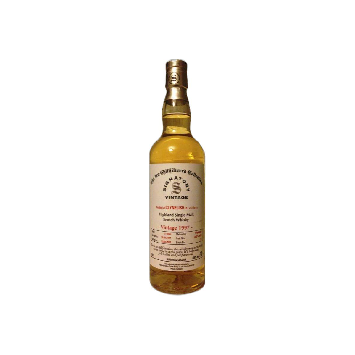 Clynelish The Un-Chillfiltered Collection 1997 17 Years Single Malt Whisky