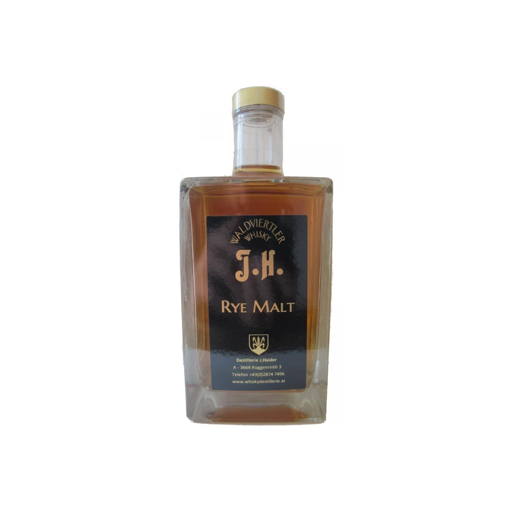 Waldviertler Whisky J.H. Rye Malt