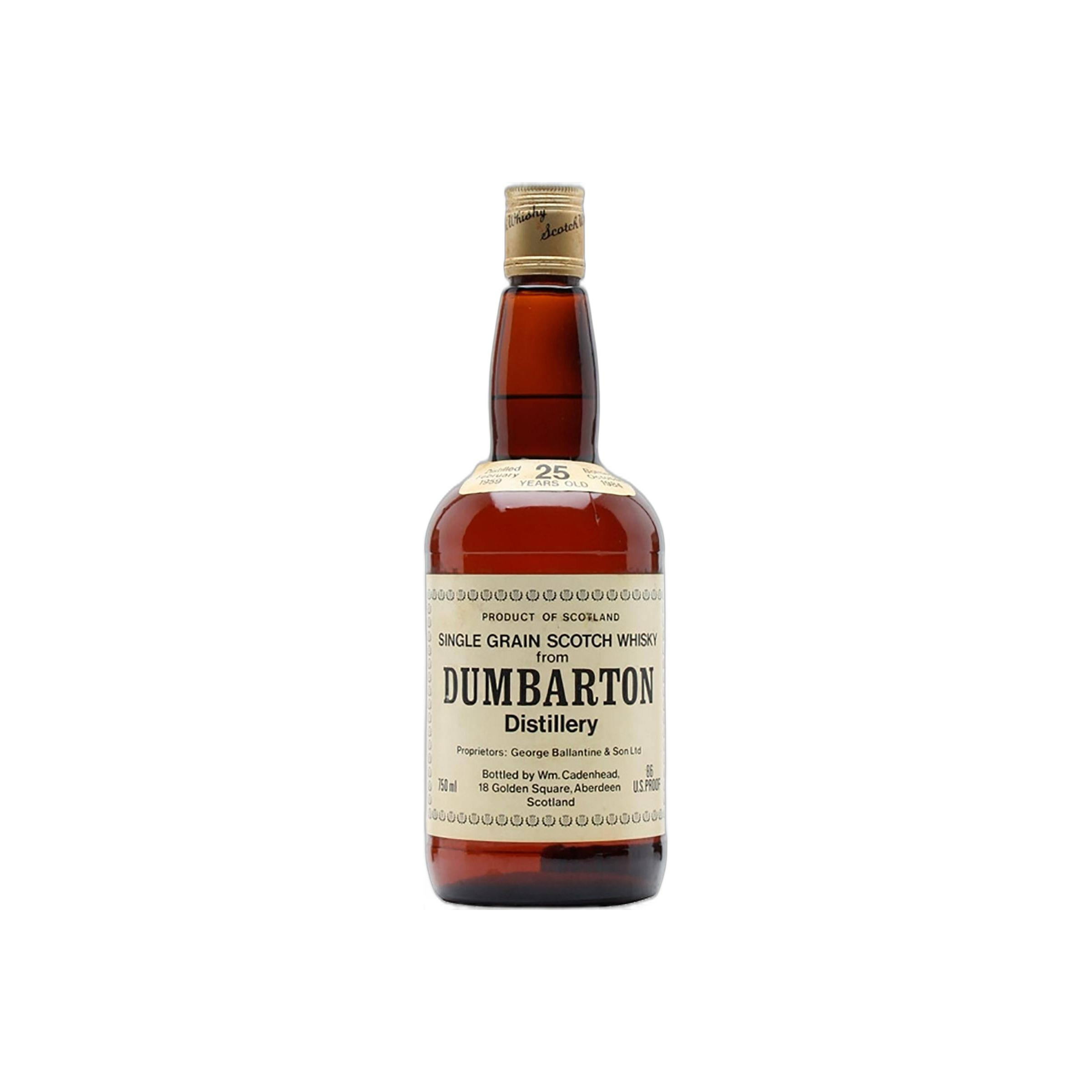 Dumbarton 1959 25 Years Single Grain Whisky
