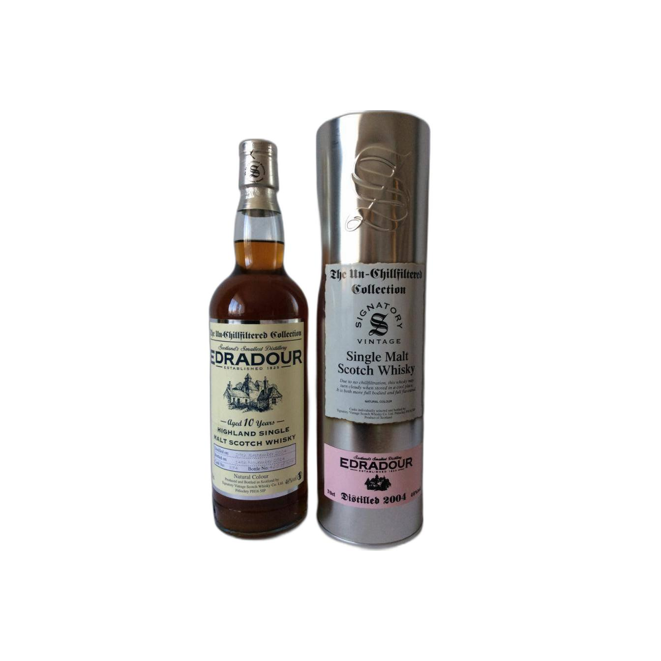 Edradour The Un-Chillfiltered Collection 2004 10 Years Single Malt Whisky 2