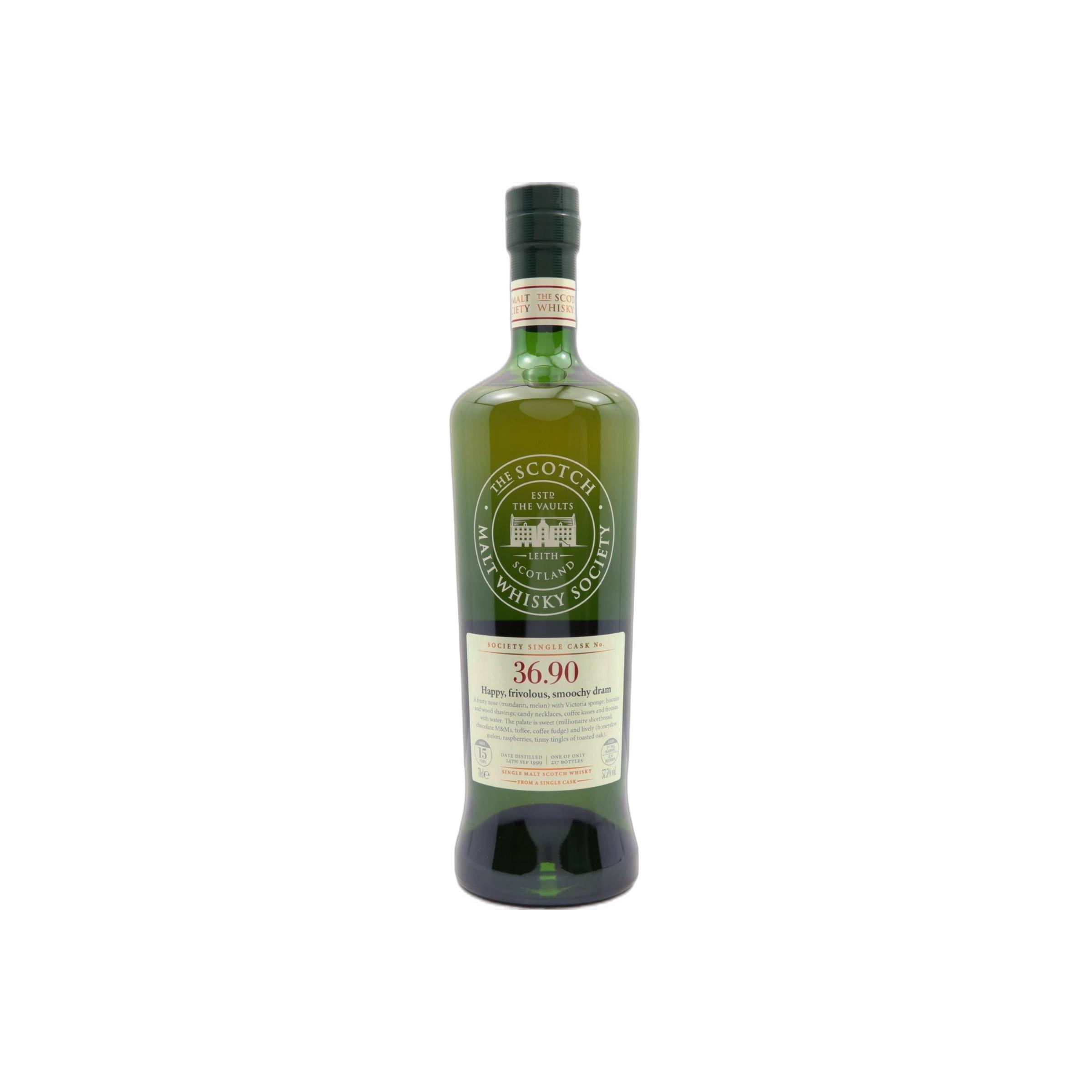 The Scotch Malt Whisky Society 1999 15 Years Single Malt Whisky