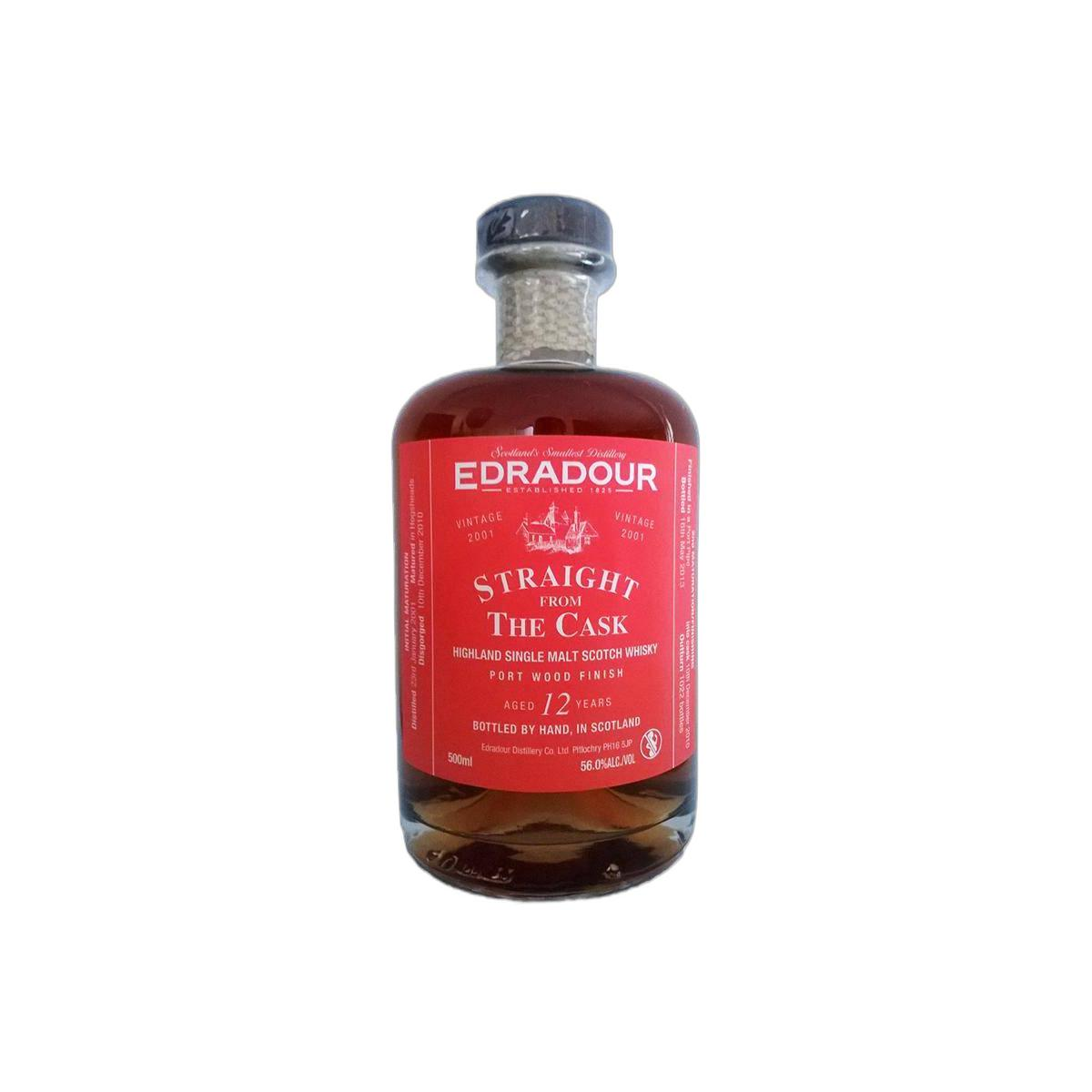 Edradour 2001 12 Years Single Malt Whisky