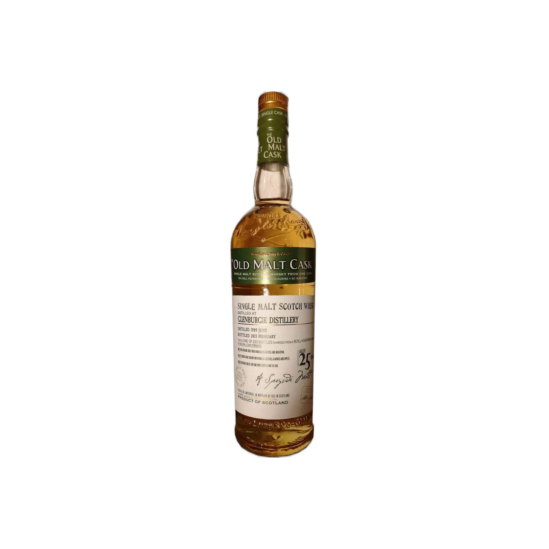 Glenburgie Old Malt Cask 1989 25 Years Single Malt Whisky