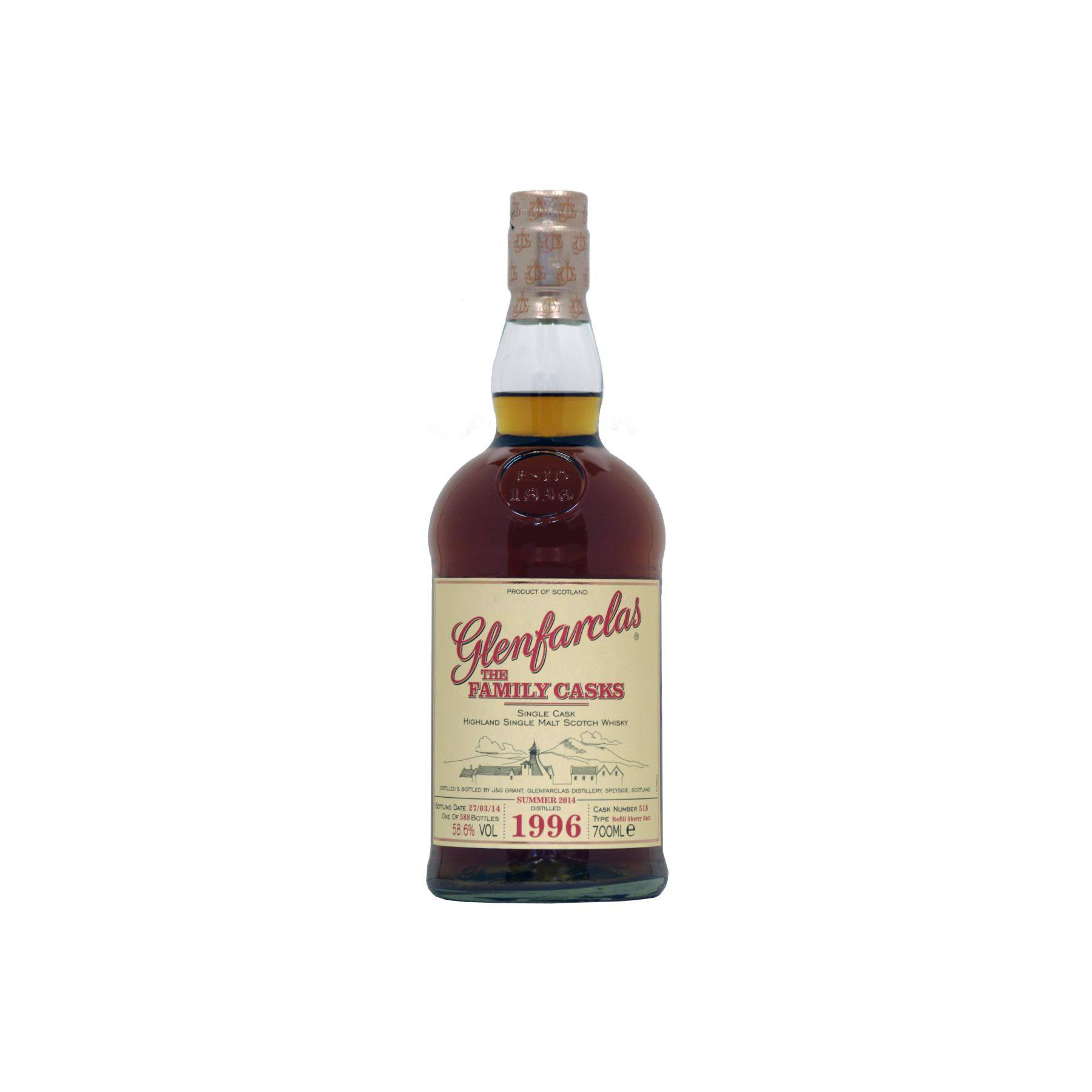 Glenfarclas 1996 17 Years Single Malt Whisky