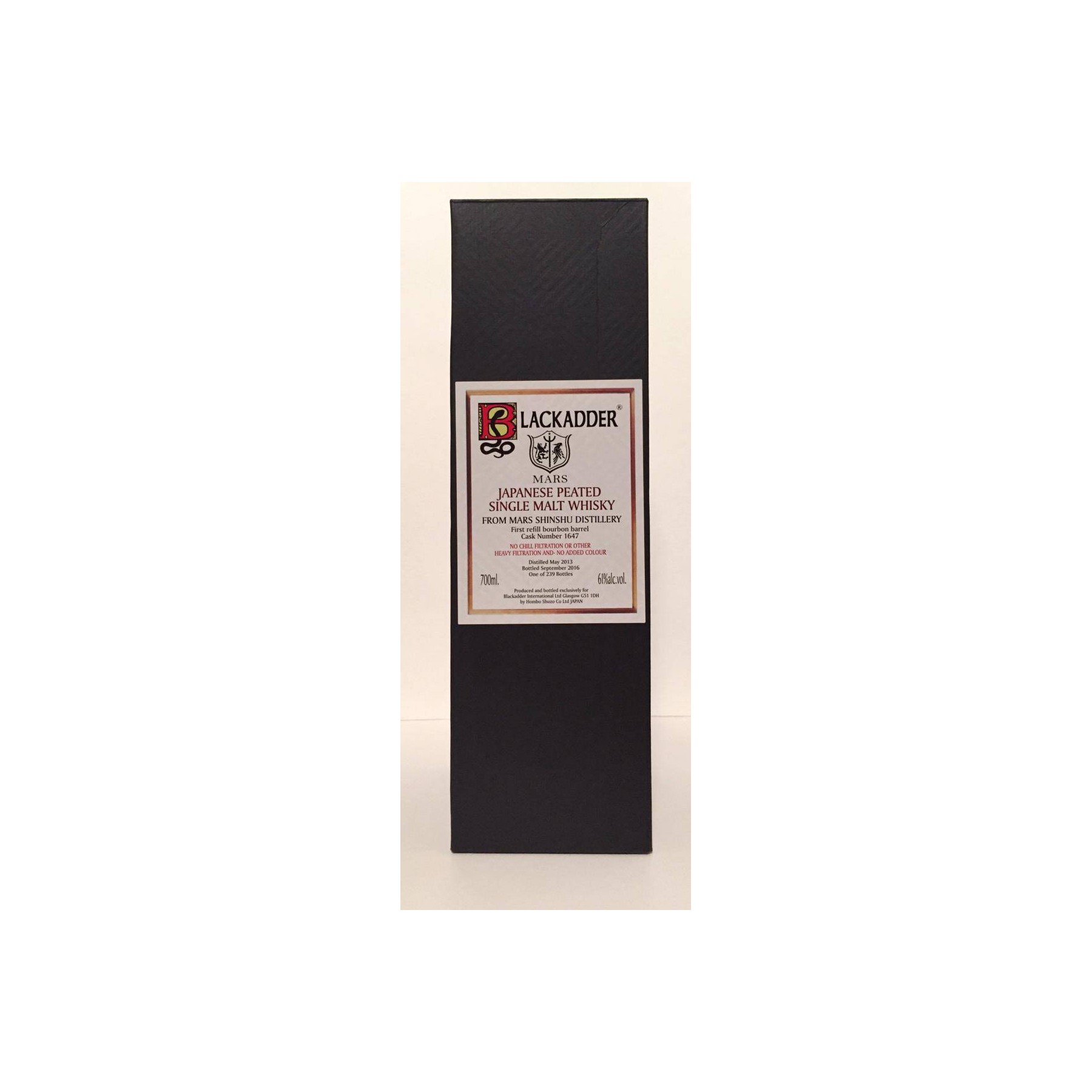 Blackadder 2013 3 Years Single Malt Whisky 3