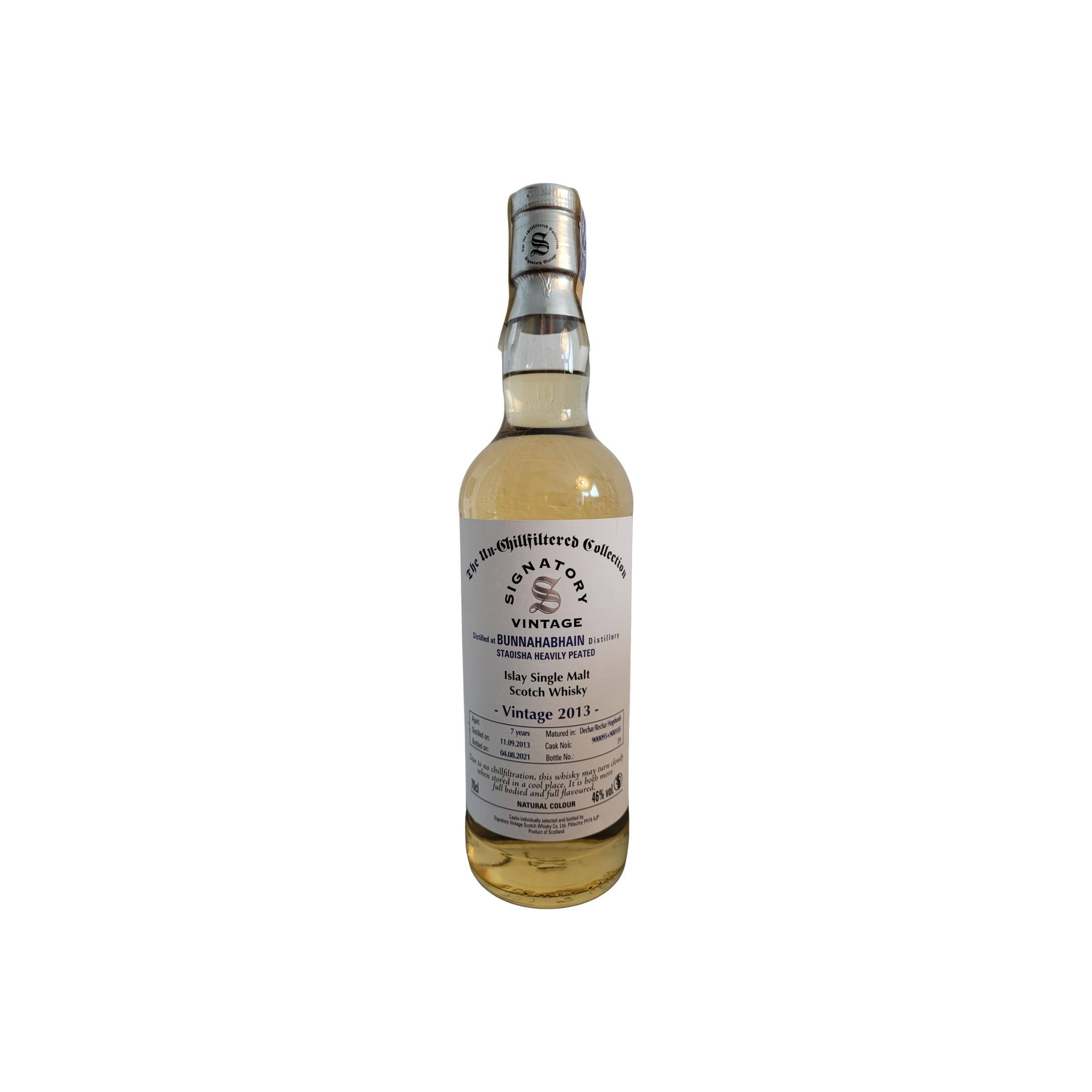 Bunnahabhain The Un-Chillfiltered Collection 2013 7 Years Single Malt Whisky