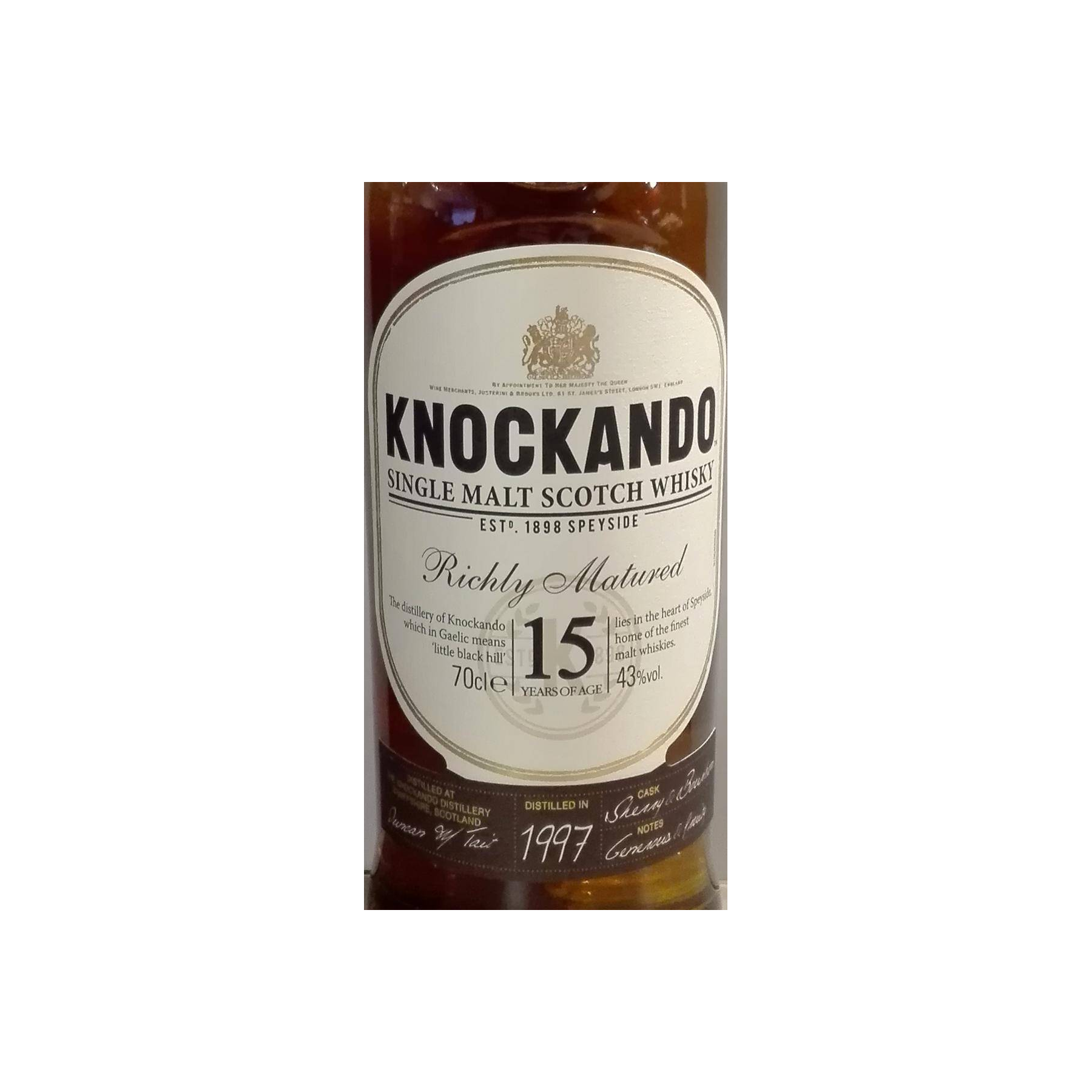Knockando 1997 15 Years Single Malt Whisky 2