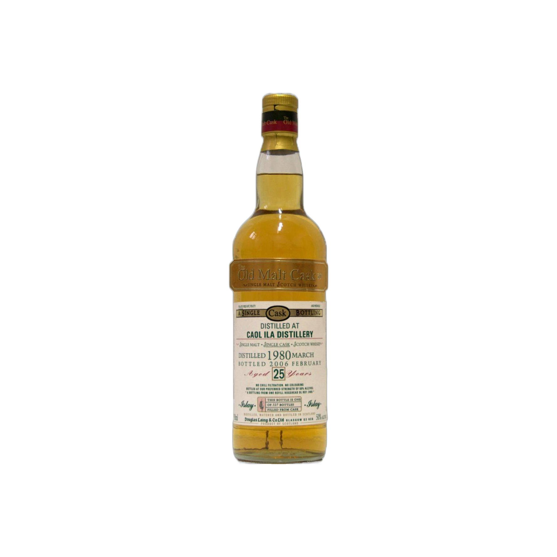 Caol Ila Old Malt Cask 1980 25 Years Single Malt Whisky