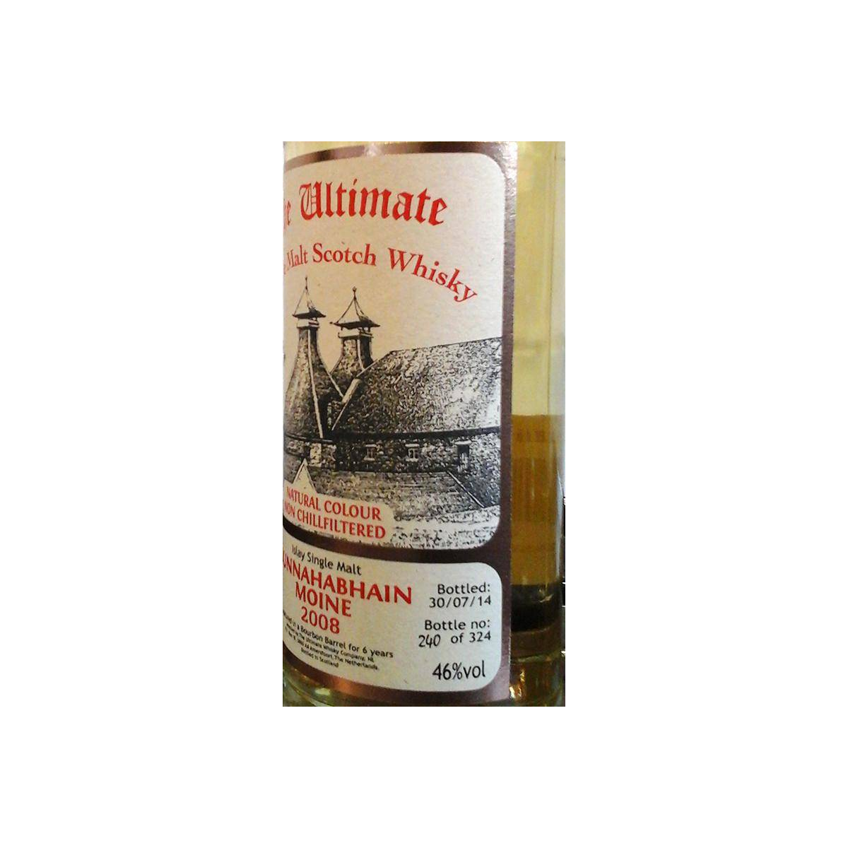 Bunnahabhain The Ultimate 2008 6 Years Single Malt Whisky