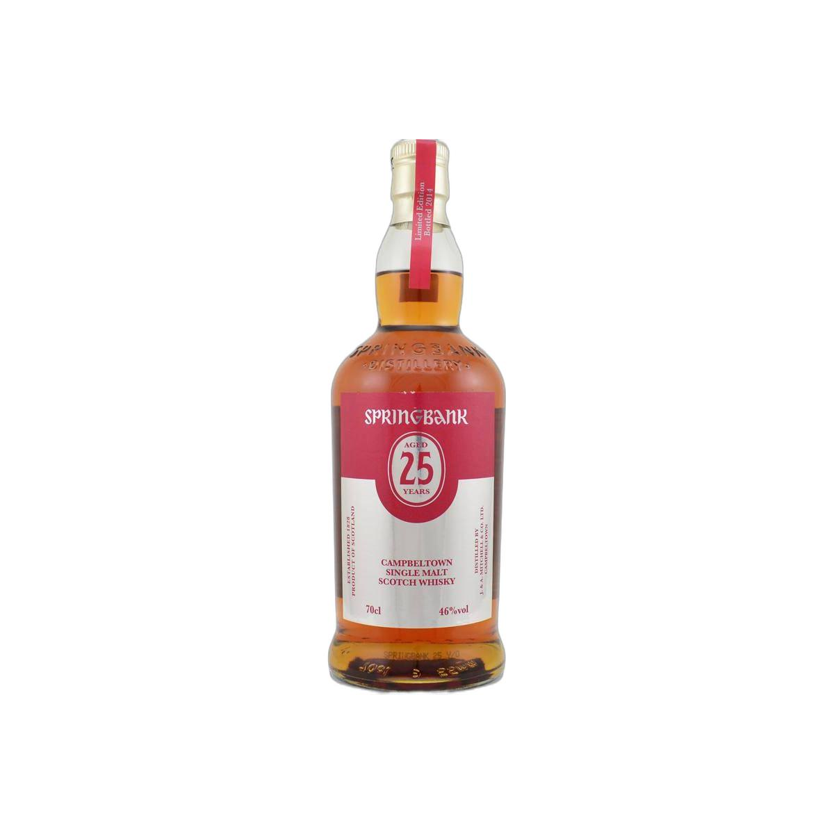 Springbank 25 Years Single Malt Whisky