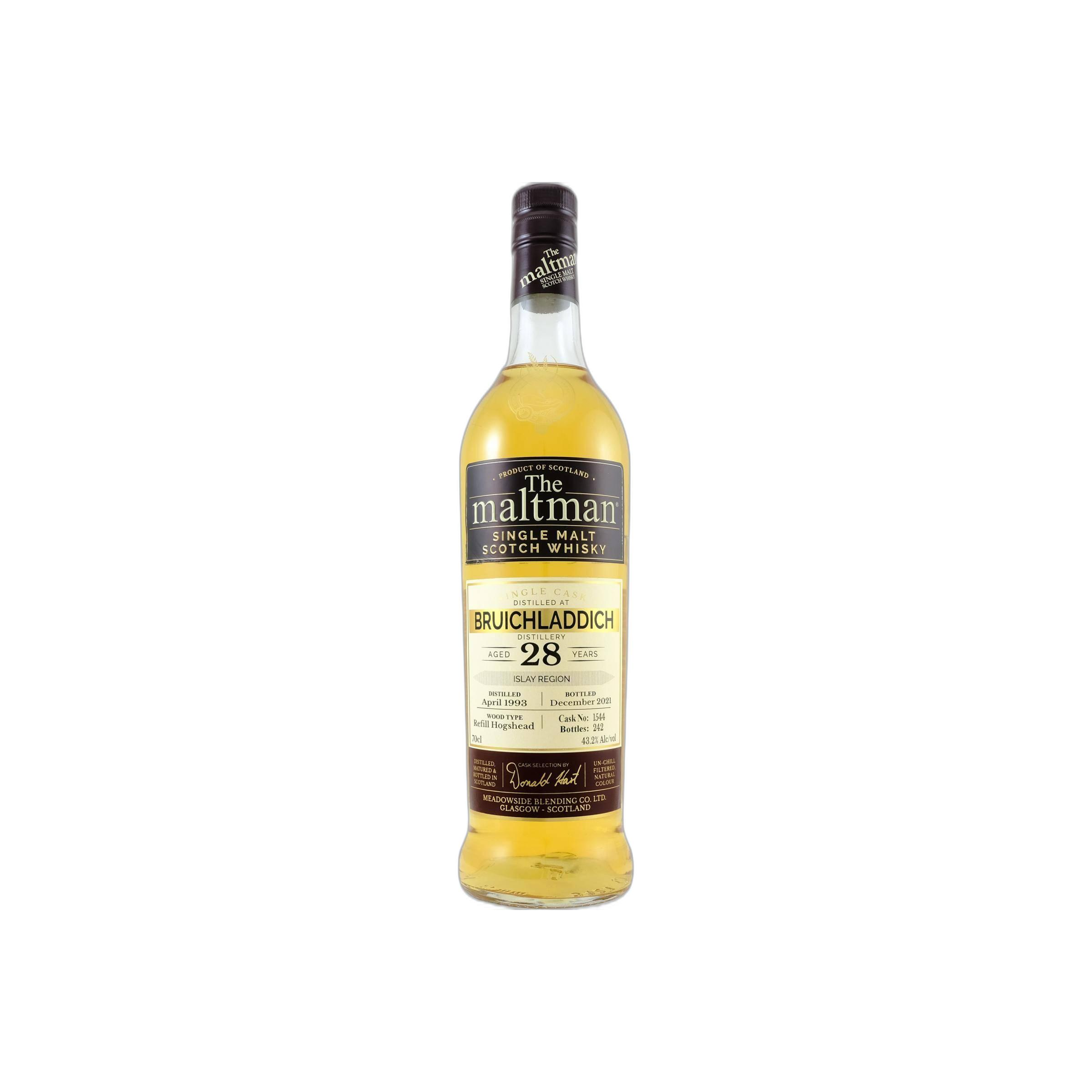 Bruichladdich 1993 28 Years Single Malt Whisky