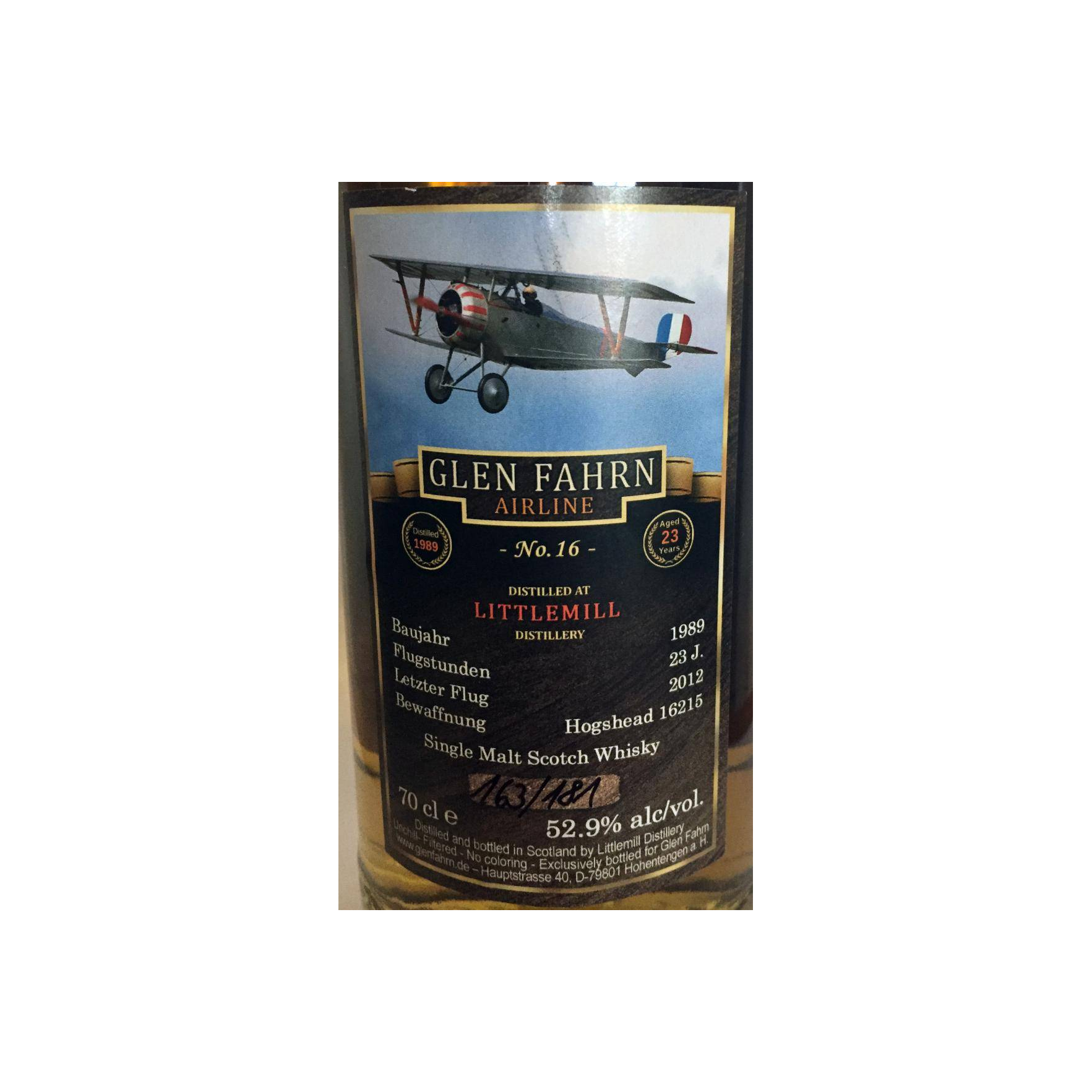 Littlemill 1989 23 Years Single Malt Whisky 2