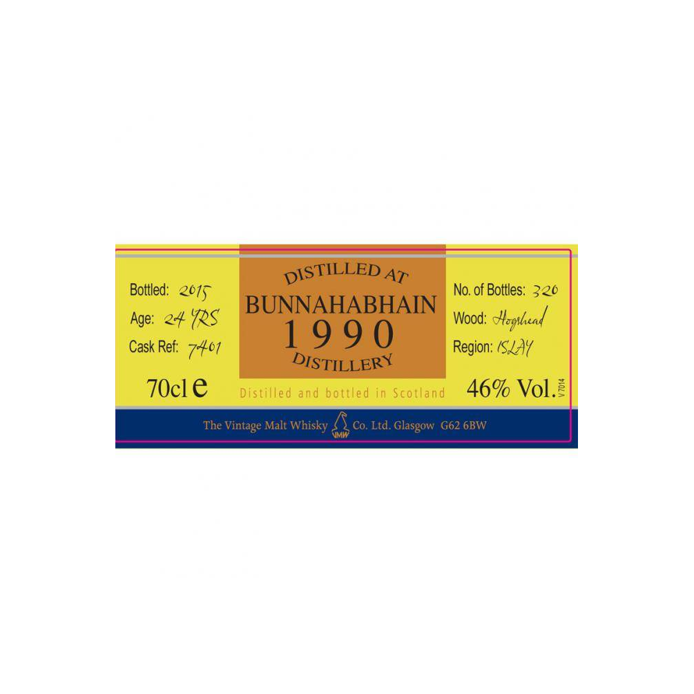 Bunnahabhain The Cooper's Choice 1990 24 Years Single Malt Whisky 2