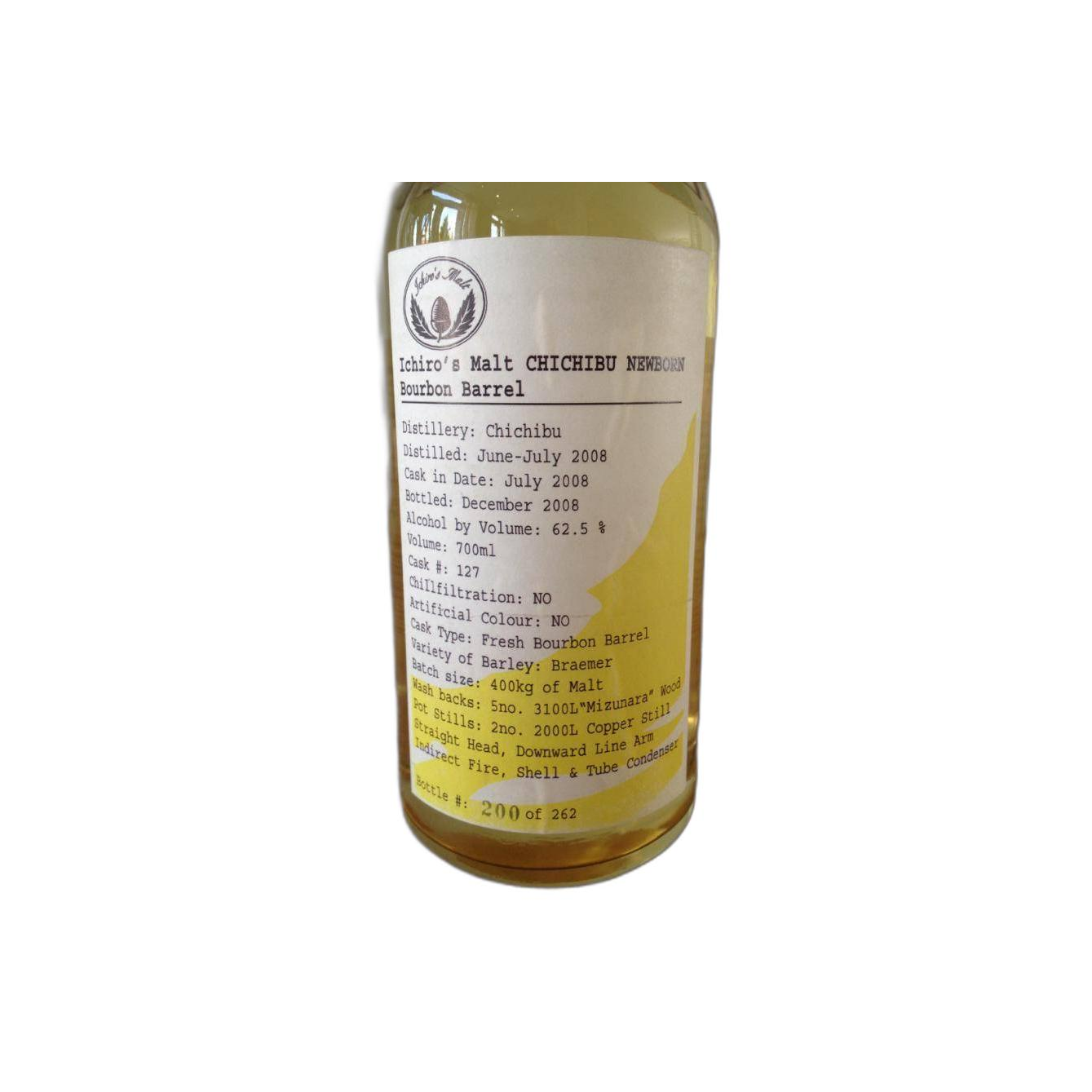 Chichibu 2008 Spirit Whisky 2