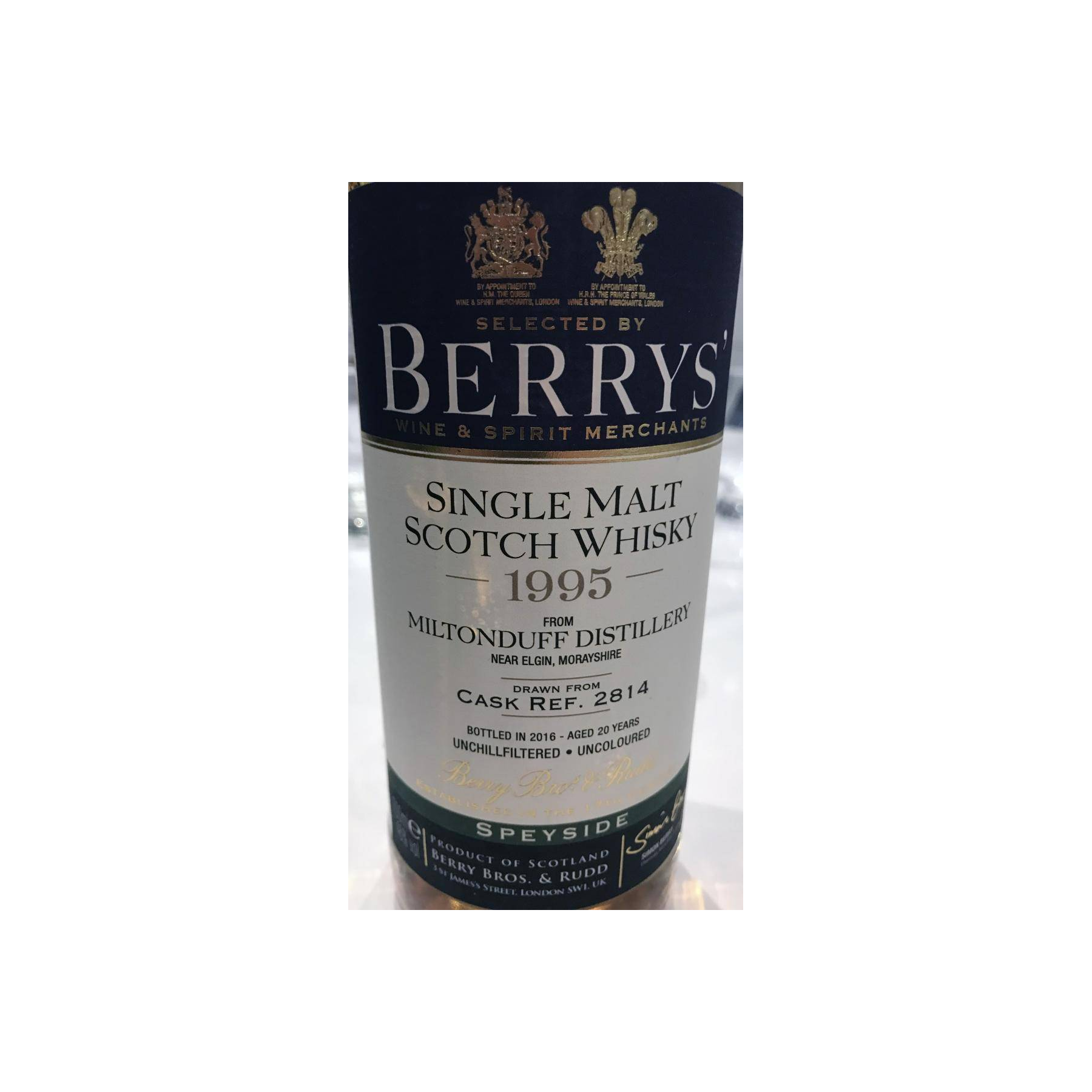 Miltonduff 1995 20 Years Single Malt Whisky