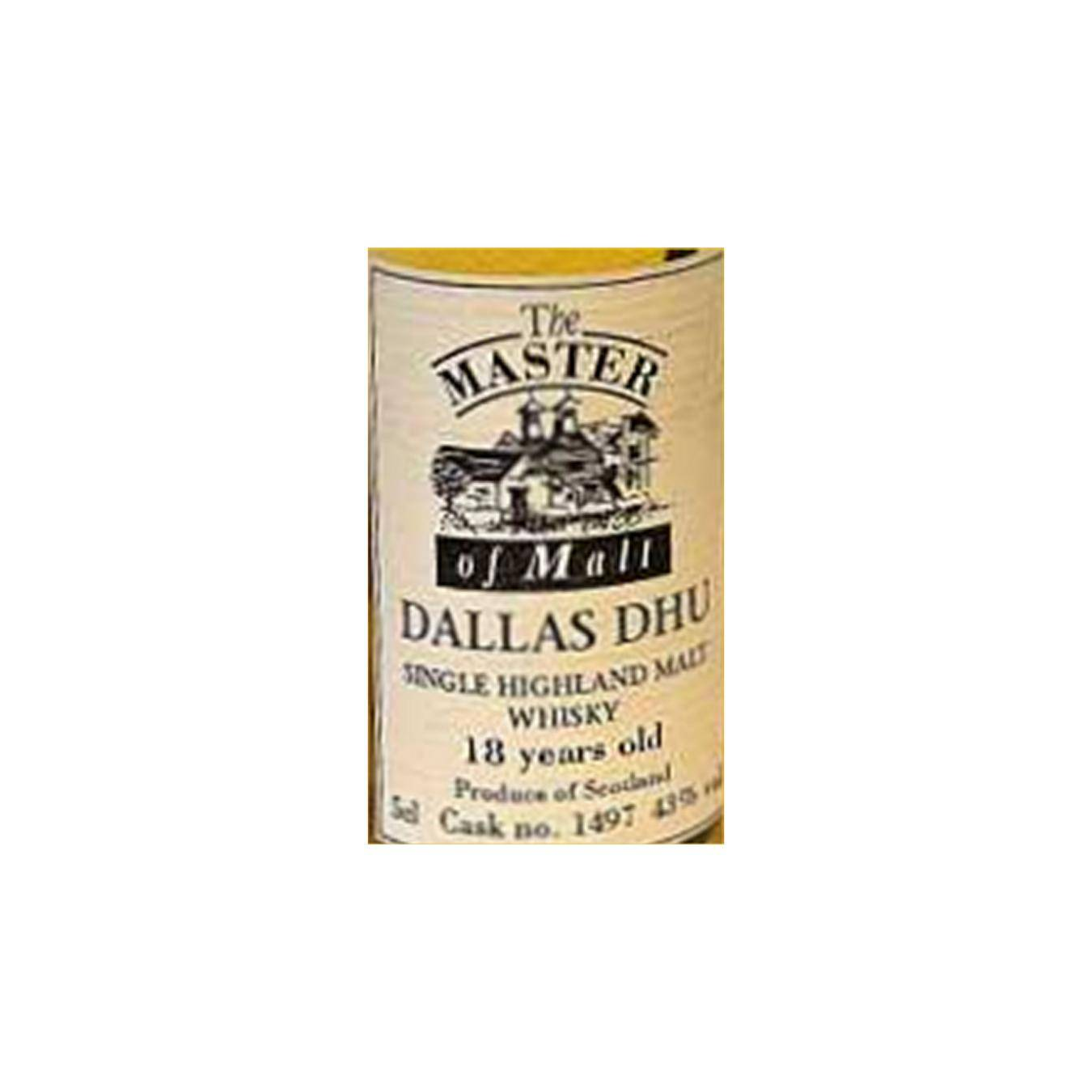 Dallas Dhu 18 Years Single Malt Whisky
