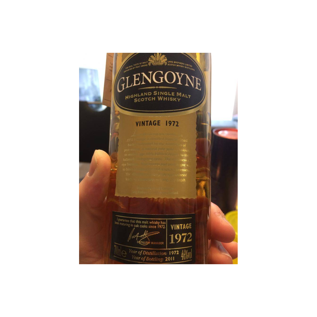 Glengoyne 1972 39 Years Single Malt Whisky 2