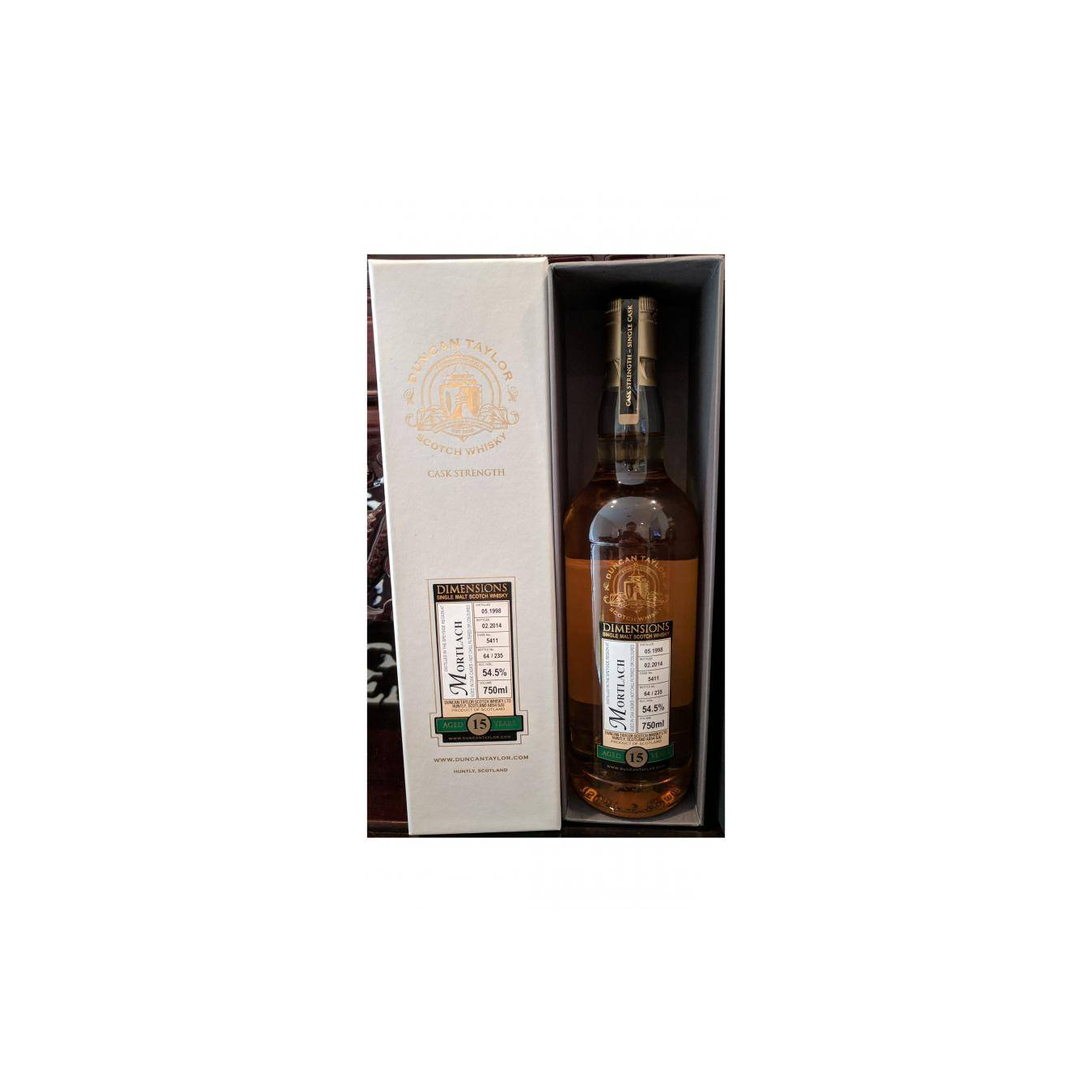 Mortlach Dimensions 1998 15 Years Single Malt Whisky 2