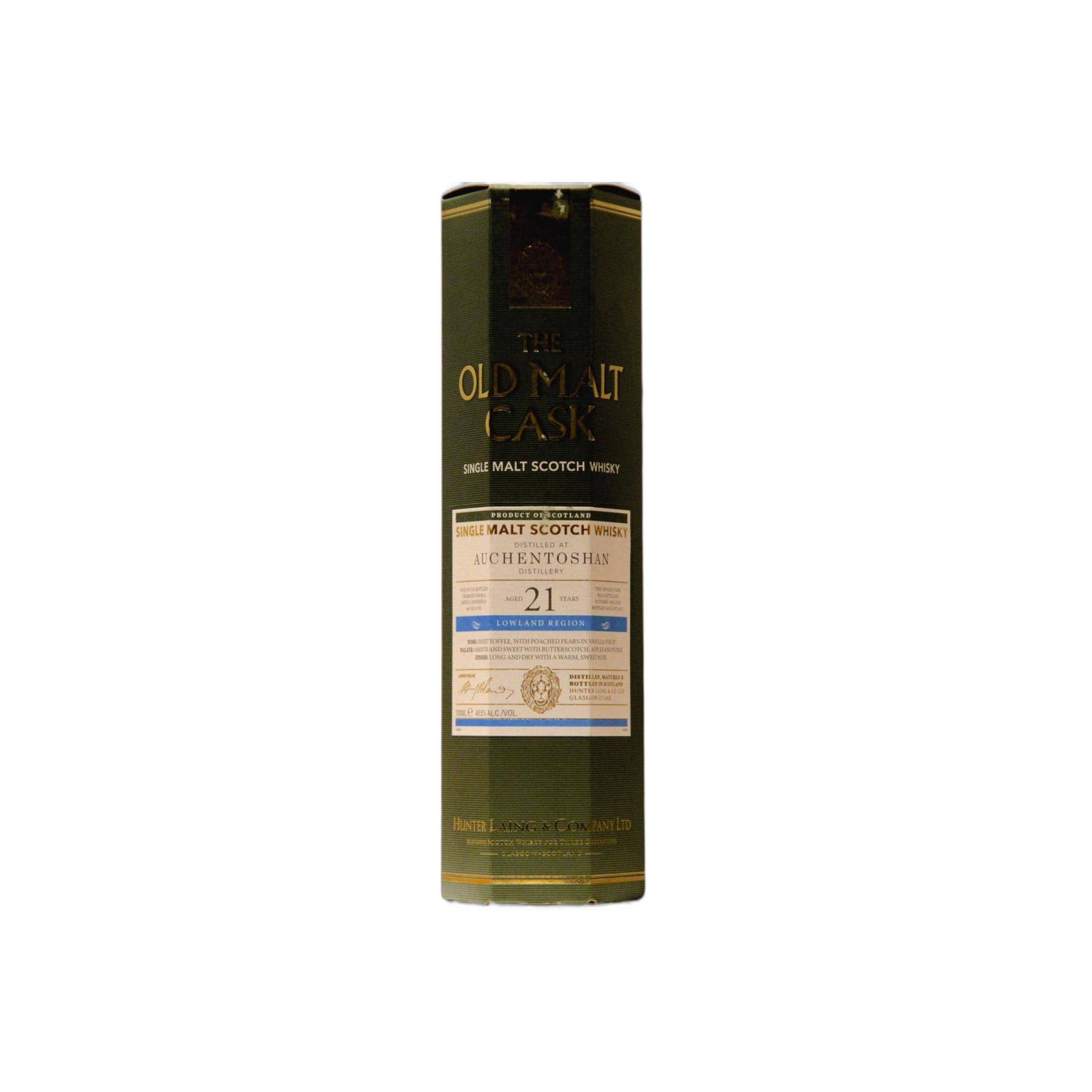 Auchentoshan Old Malt Cask 1993 21 Years Single Malt Whisky 2