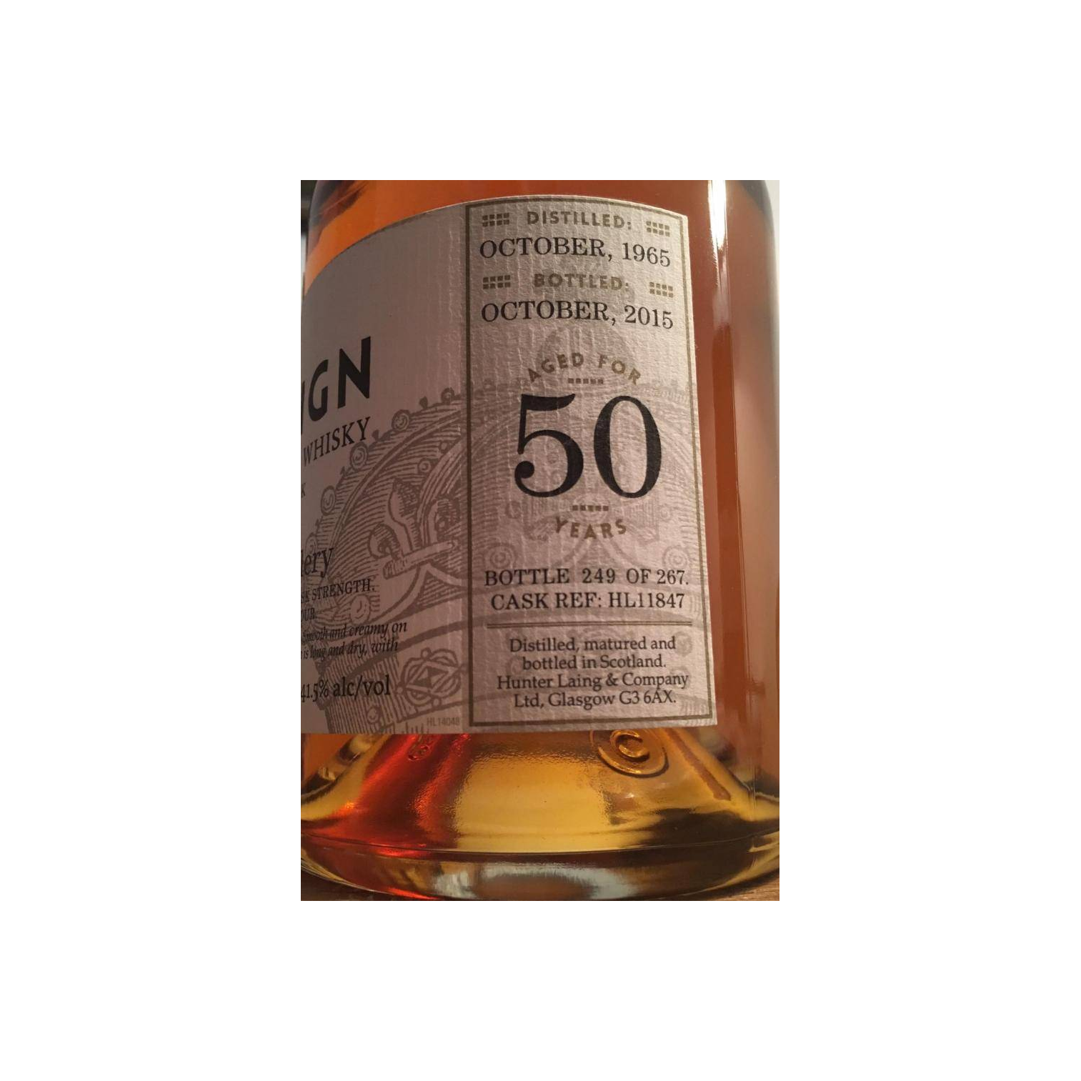 Carsebridge 1965 50 Years Single Grain Whisky 3