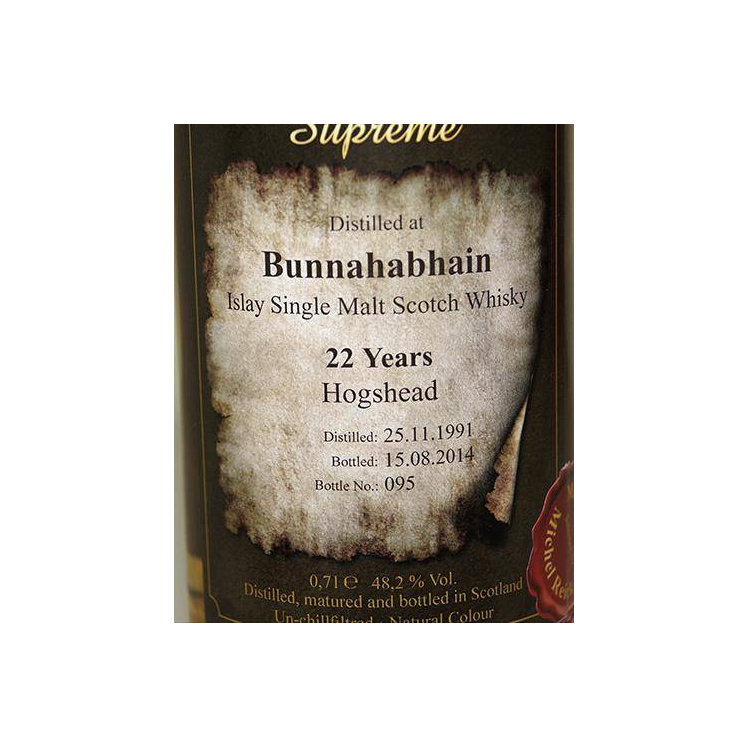 Bunnahabhain 1991 22 Years Single Malt Whisky 3