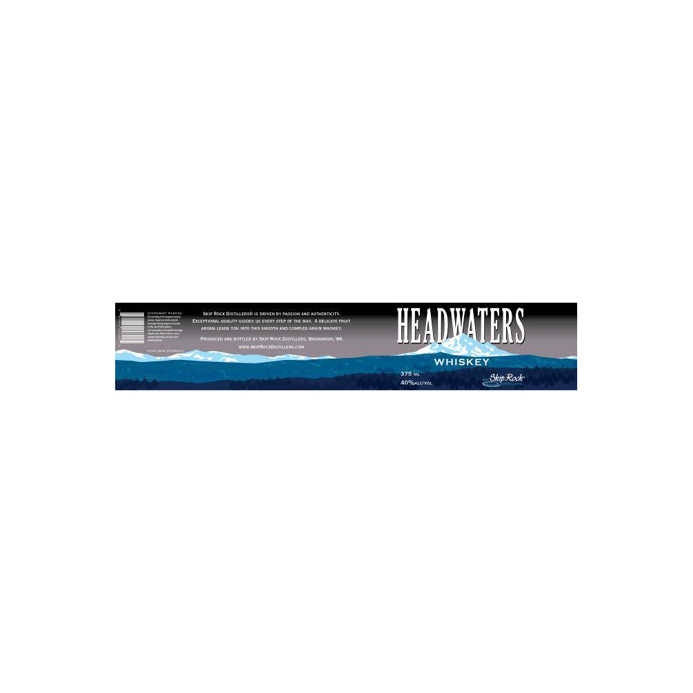 Skip Rock Headwaters Whiskey