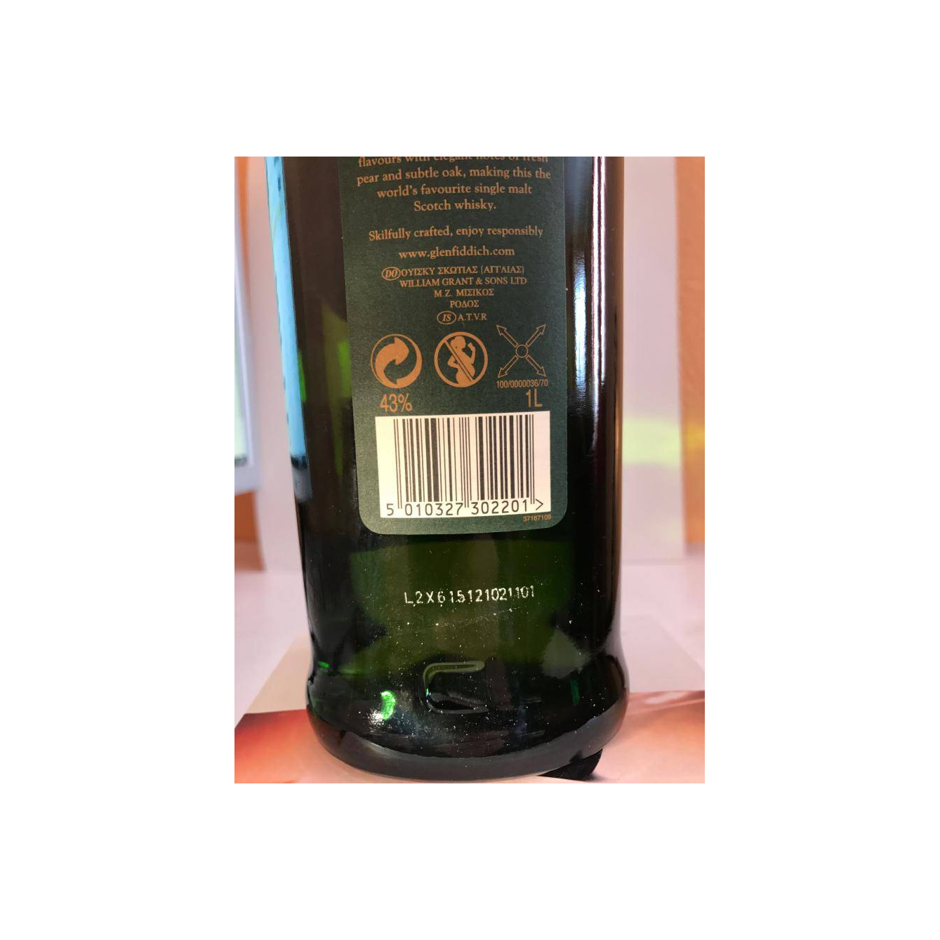 Glenfiddich 12 Years Single Malt Whisky